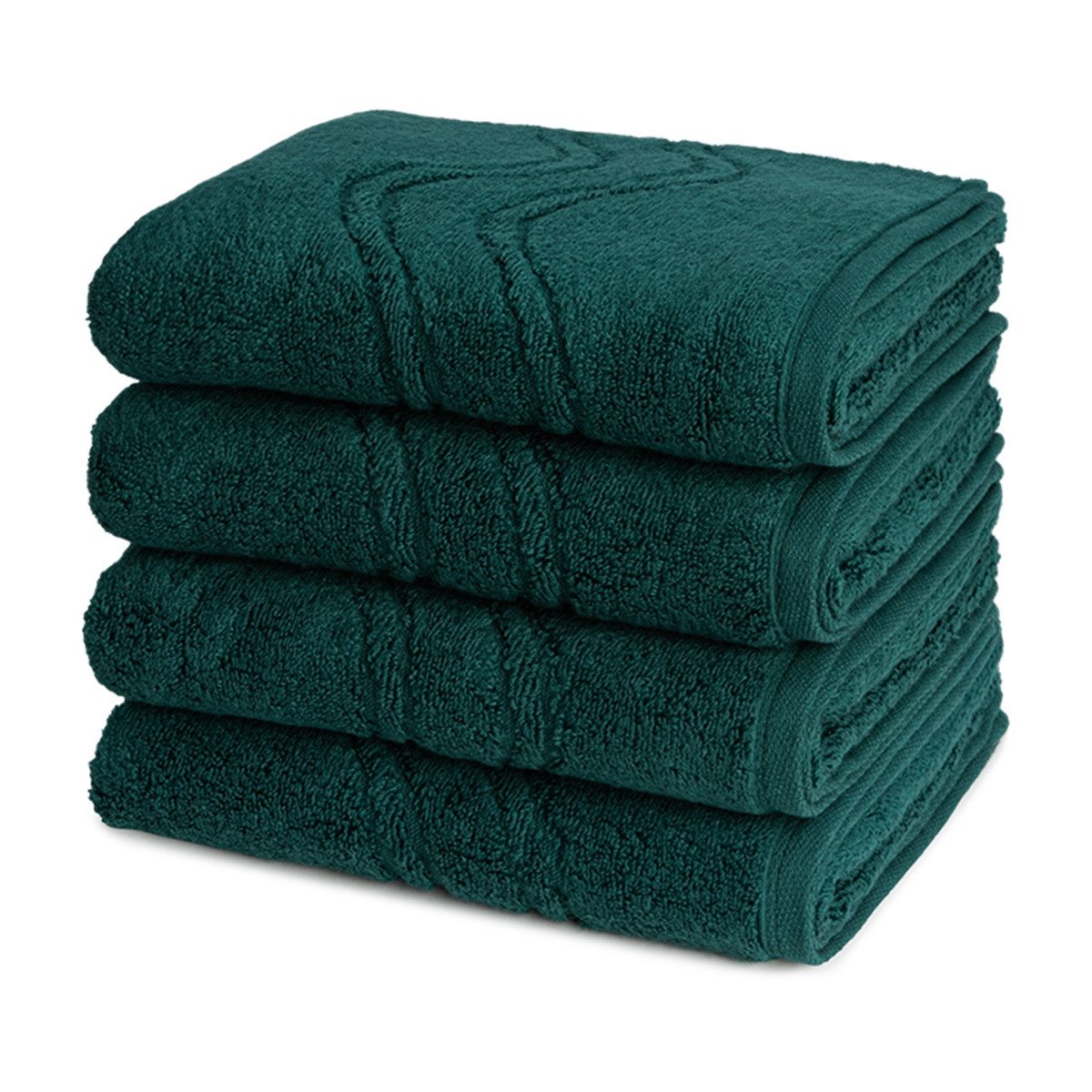 ROSS Handtuch Set Cashmere feeling, Walkfrottee (Spar-Set, 4-St), 4 X Handtuch im Set - Baumwolle - Saugstark