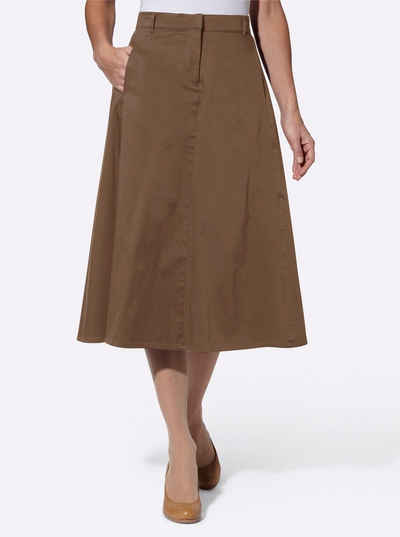 online knielange | Damen für kaufen Braune OTTO Röcke