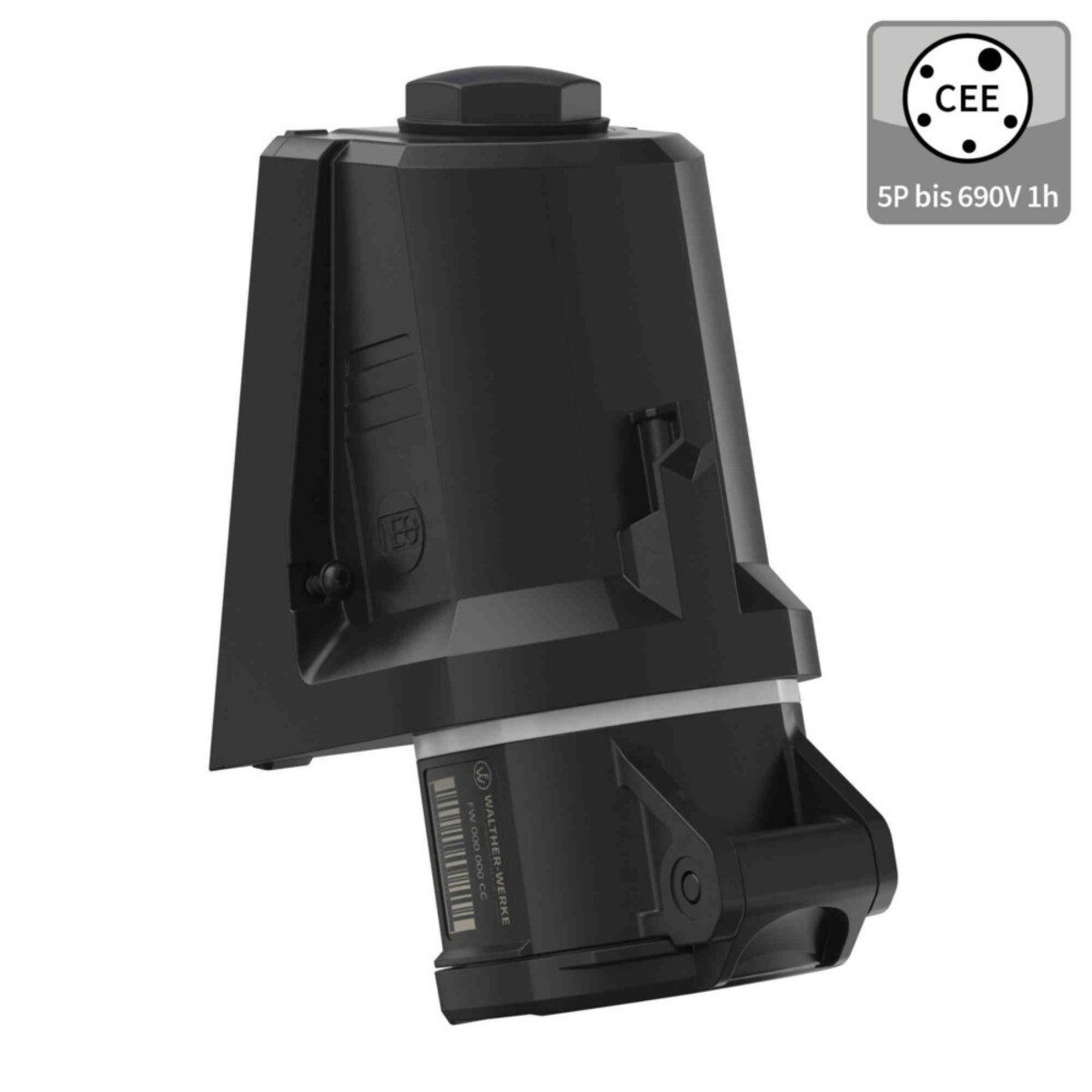 Walther Elektroauto-Ladestation Walther Werke CEE NEO Wandsteckdose FW110501CC
