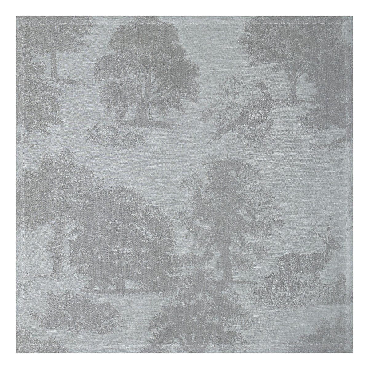 Stoffserviette Servietten (4x Set) Souveraine Argent 58x58 cm
