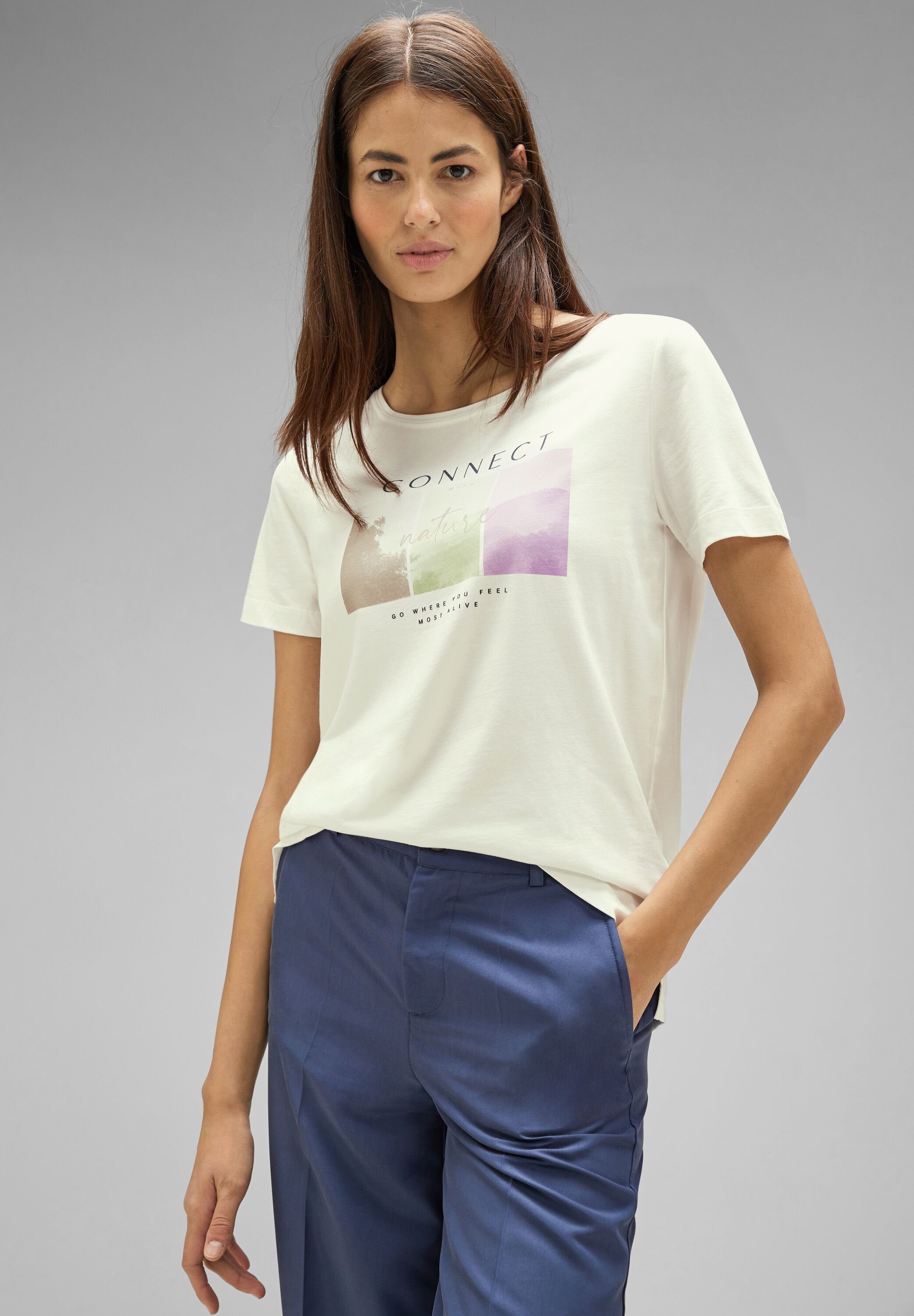 T-Shirt ONE STREET off 30108 white