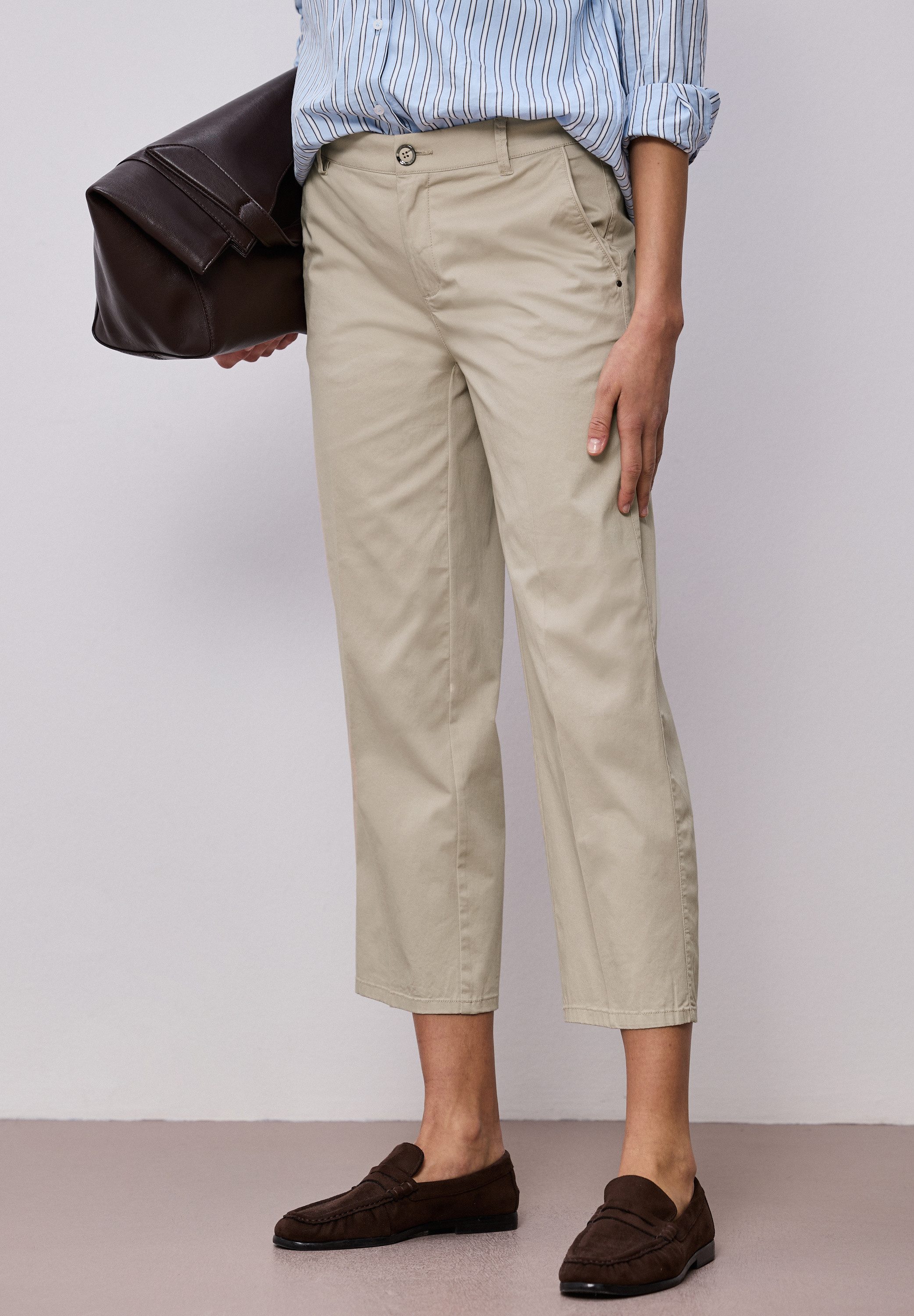 STREET ONE Chinohose Middle Waist