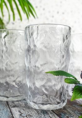 Sendez Longdrinkglas 6 Longdrinkgläser 370ml Eisberg Saftgläser Cocktailgläser Trinkgläser, Glas