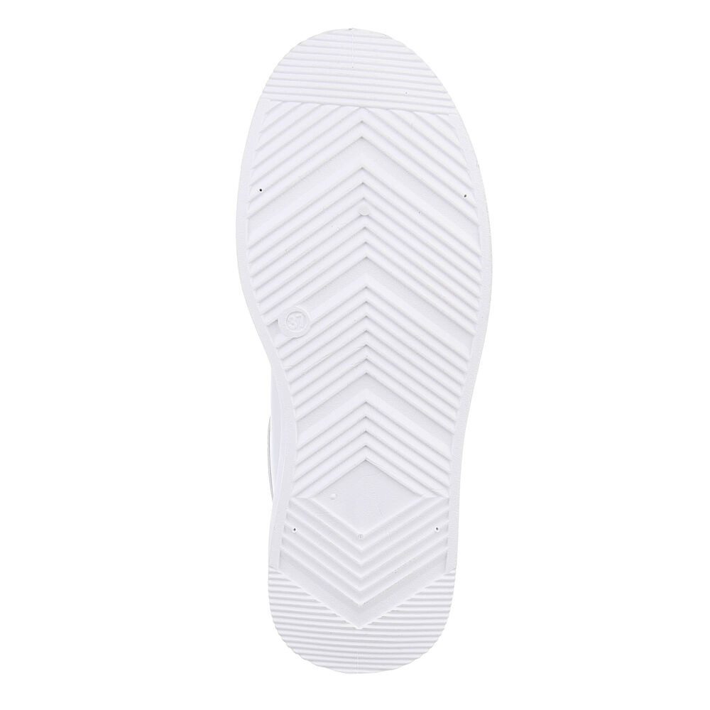 Ital-Design Damen Low-Top Freizeit Sneaker (86706310) Keilabsatz/Wedge Sneakers Low in Weiß