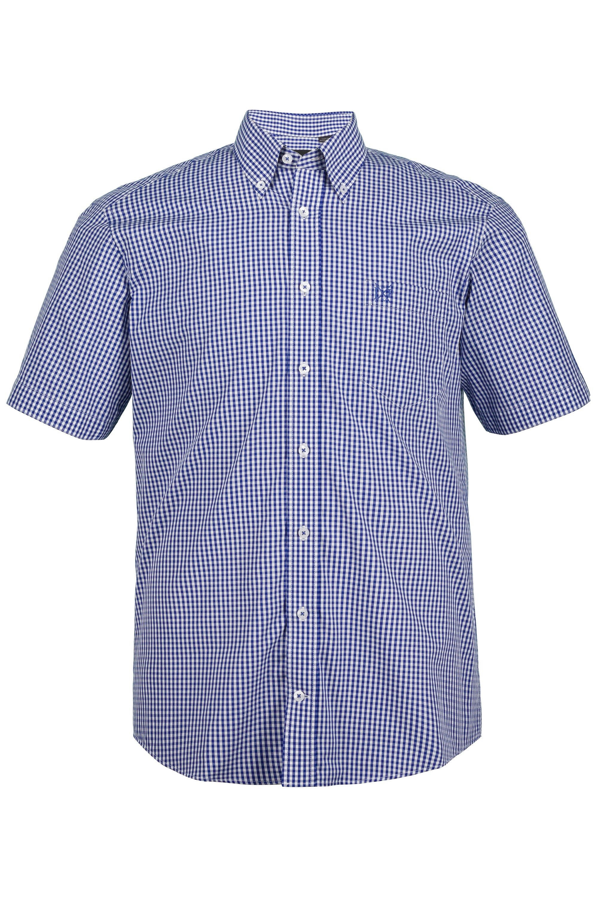 JP1880 Kurzarmhemd Hemd Business Halbarm Vichy-Karo günstig online kaufen