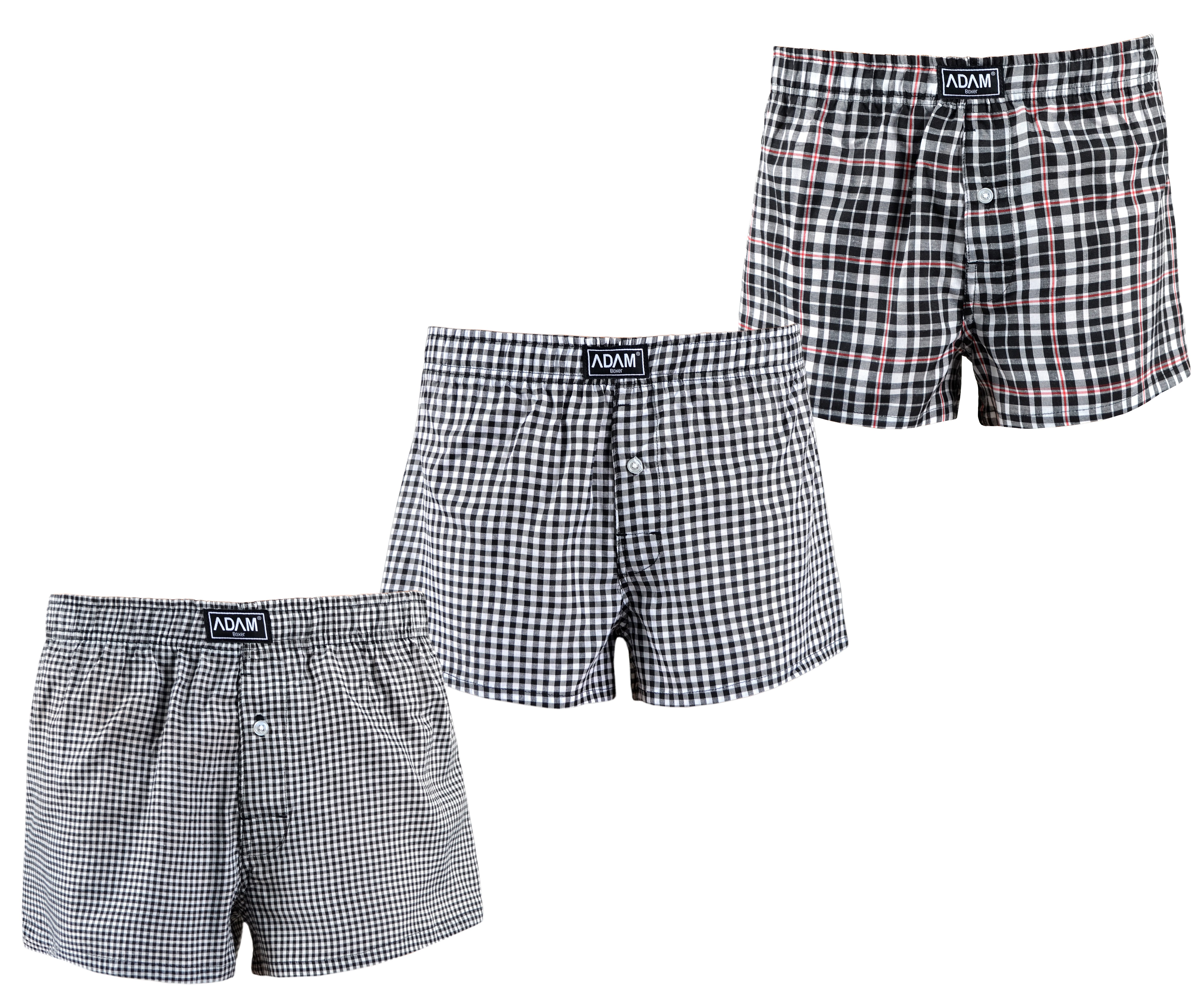 ADAM JEANS Webboxer Gewebte Boxershorts American Unterhosen Herren Boxersho günstig online kaufen