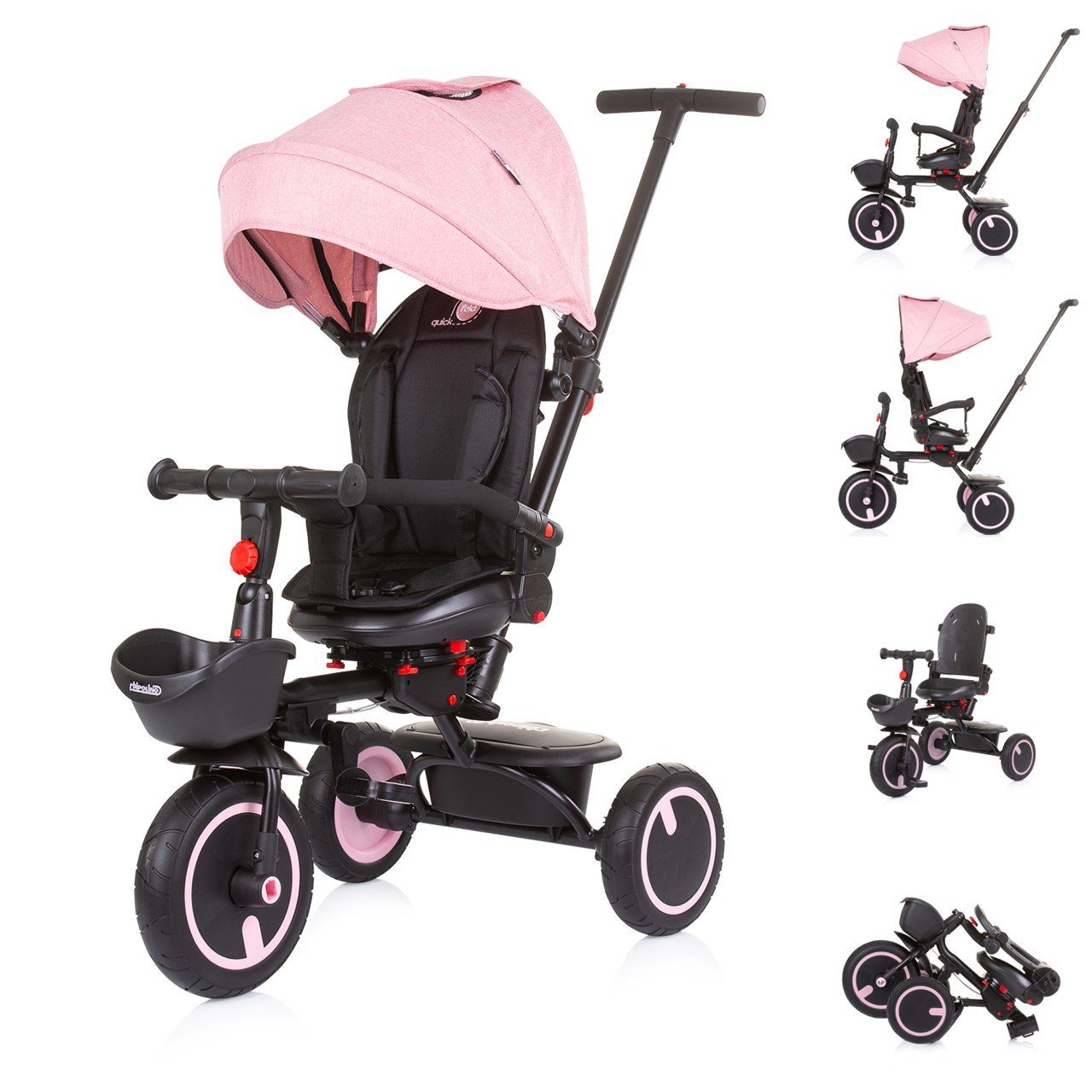 Dreirad Dreirad Quick Fold 2 in 1