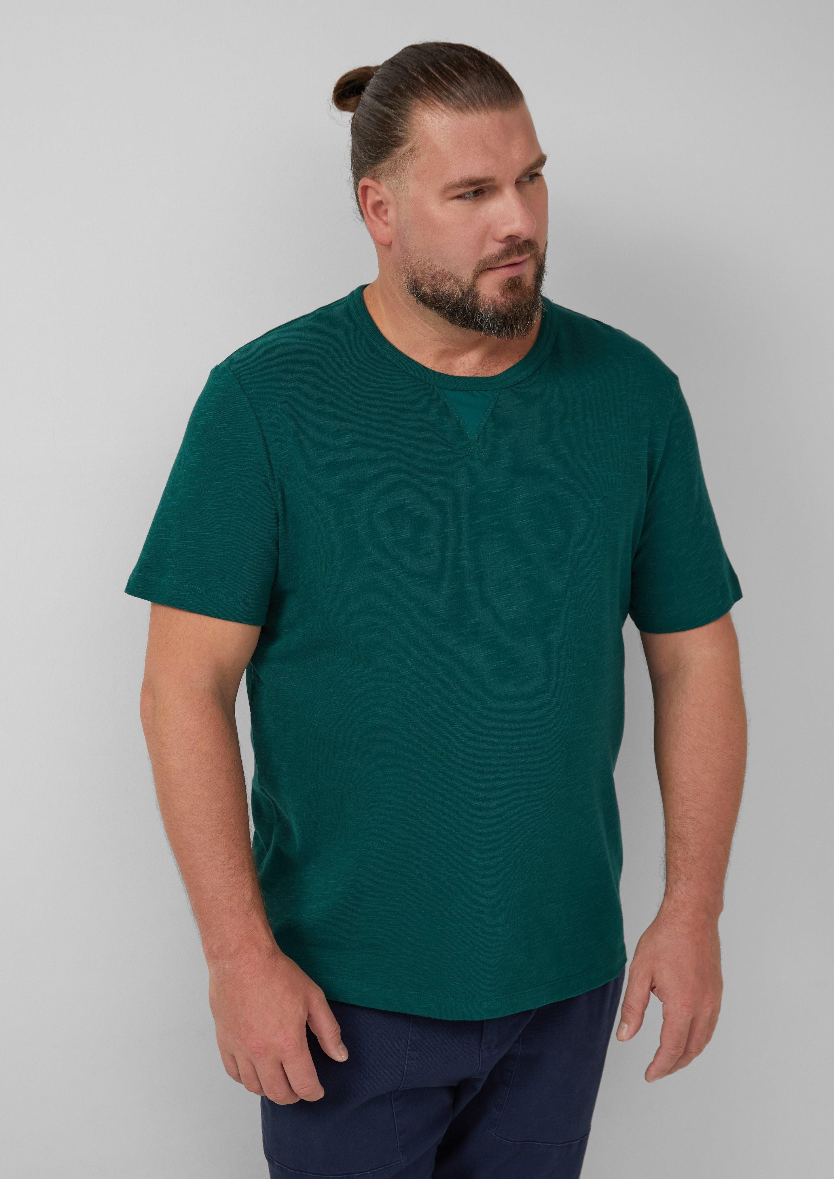 s.Oliver Kurzarmshirt T-Shirt aus Heavy Jersey günstig online kaufen
