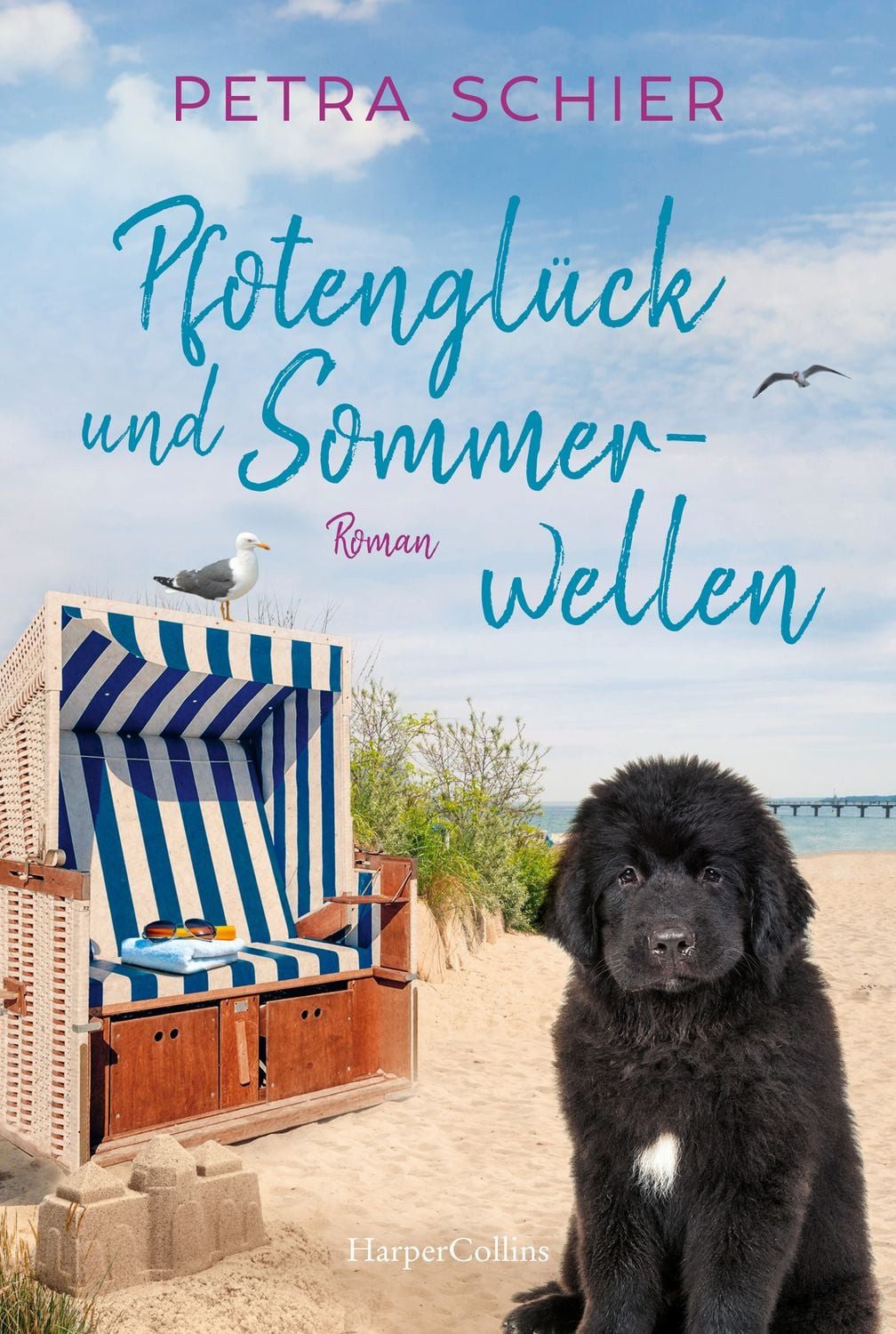 Pfotenglück und Sommerwellen / Petra Schier, Roman, Romantischer Urlaubsroman an der Küste I Die Liebe hält wieder Einzug in Lichterhaven — Band 8 der Reihe, unabhängig voneinander lesbar