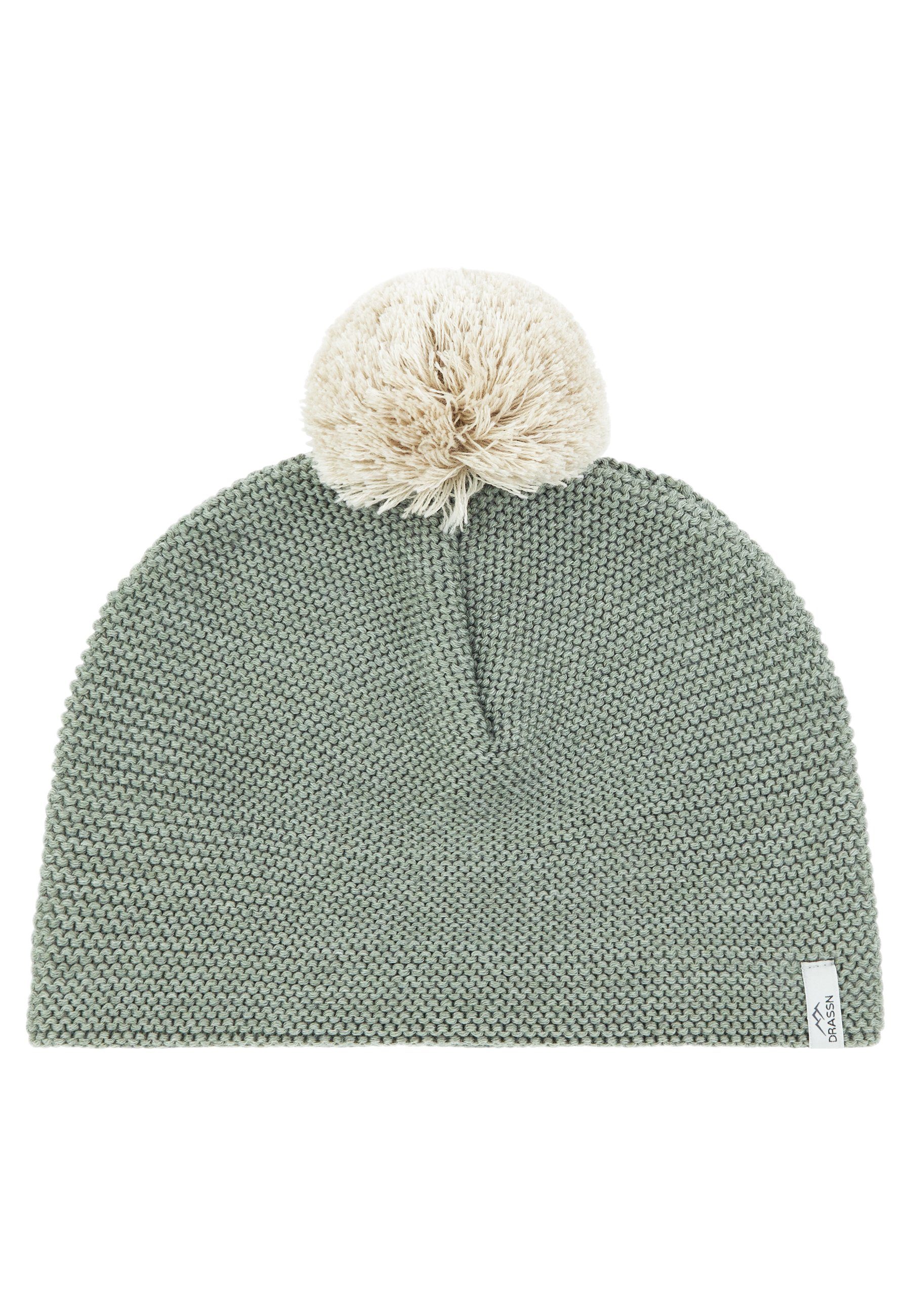 DRASSN Bommelmütze Winter Mütze Parkstein (1 Stück) MADE IN GERMANY - Merino - Recycelt