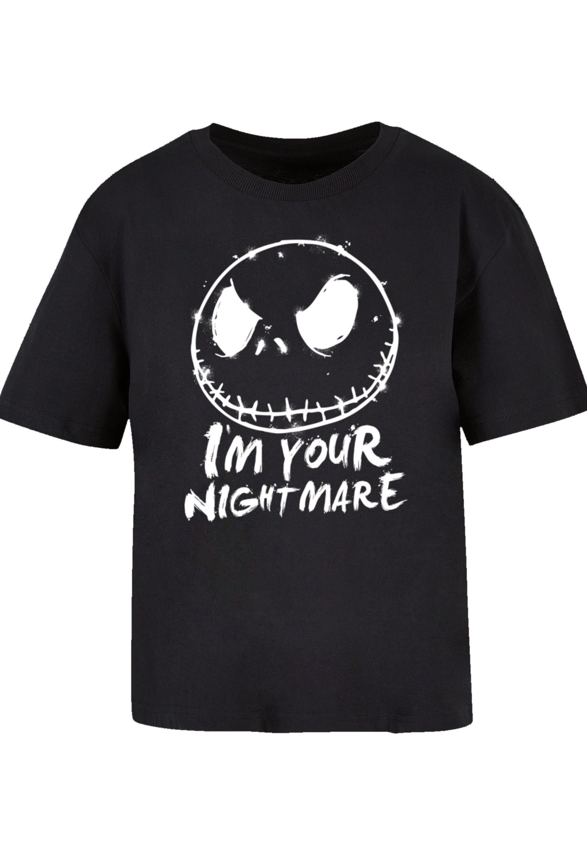 Nightmare Nightmare Premium F4NT4STIC Splatter T-Shirt Disney Before Christmas Qualität