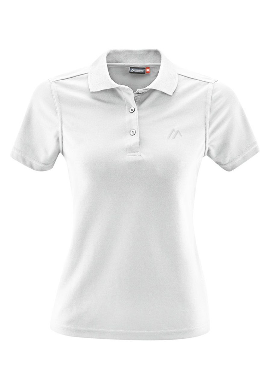Poloshirt Maier Sports Da.Ulrike Polohemd 252303 weiß