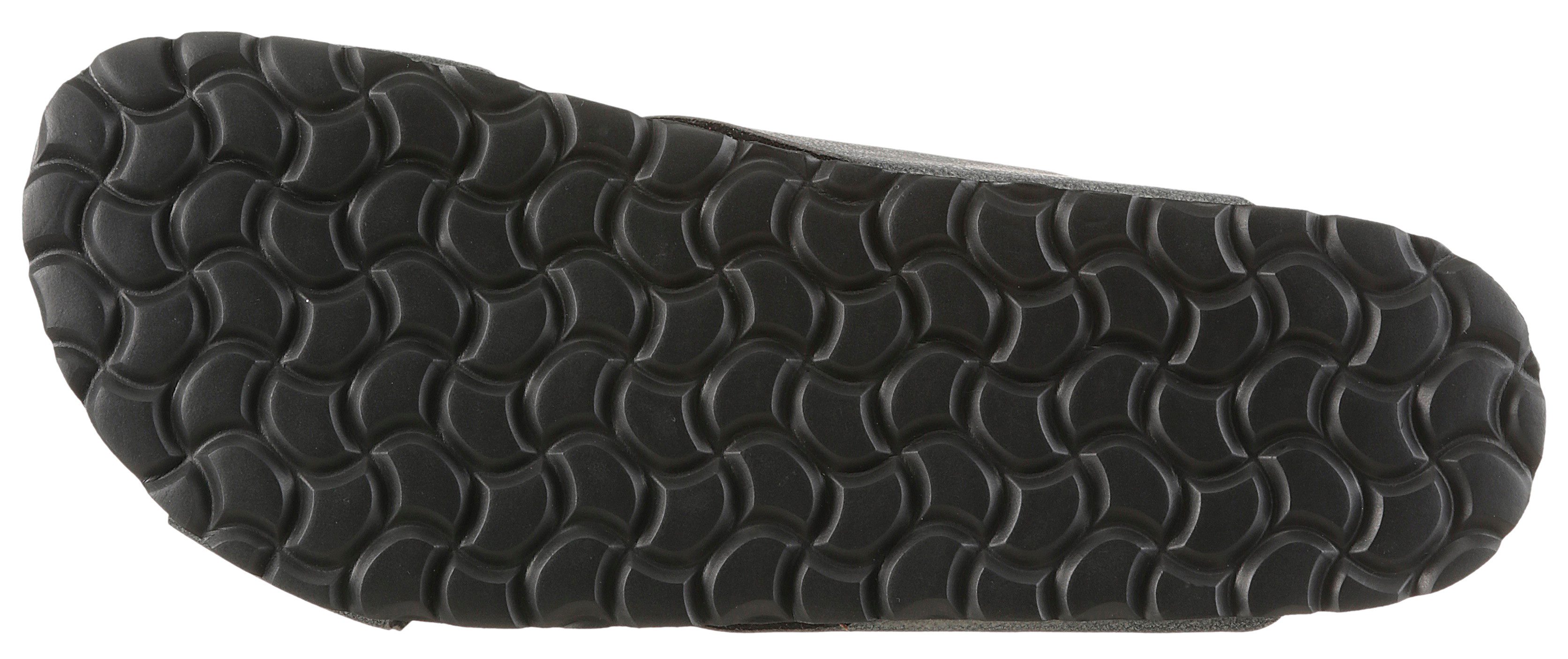 Man's World Pantolette Sommerschuh, Strandschuh, Hausschuh mit Fußbett