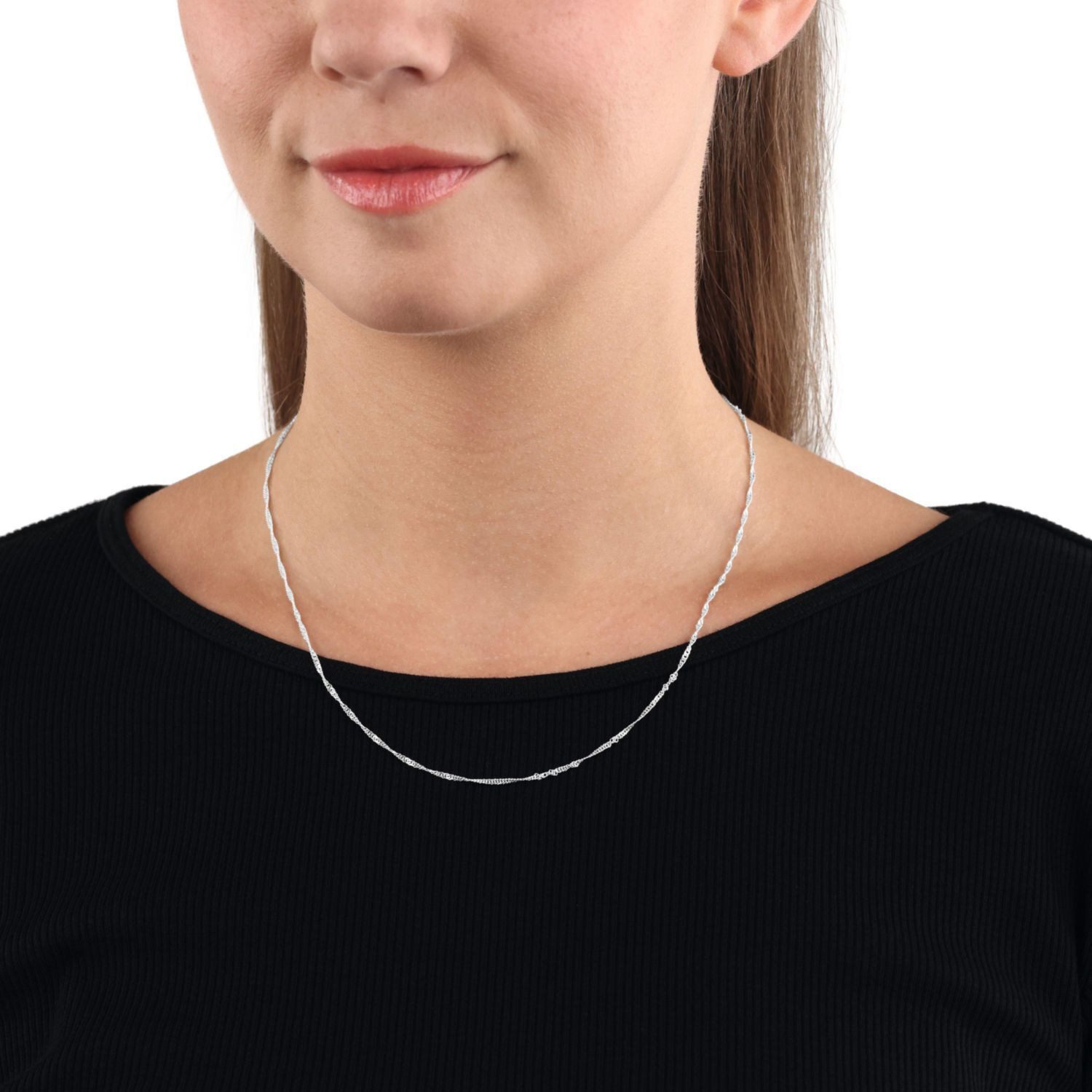 Amor Collier Amor Collier für Damen, 925 Sterling Silber (Halsketten, 1-tlg günstig online kaufen