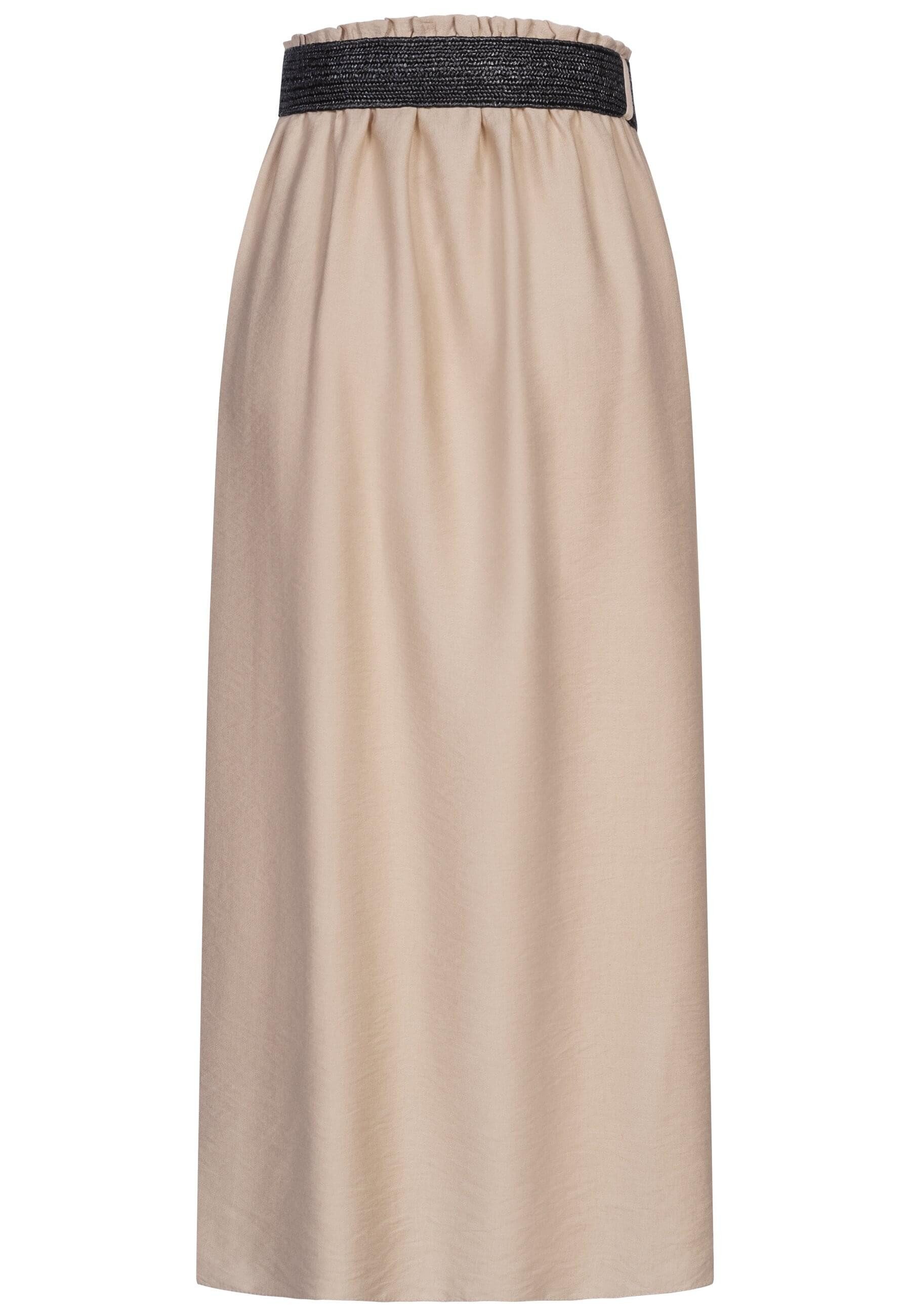 CLOUD 5IVE Shirtkleid CLOUD 5IVE Cloud5ive Damen Longform Viskose Rock mit günstig online kaufen