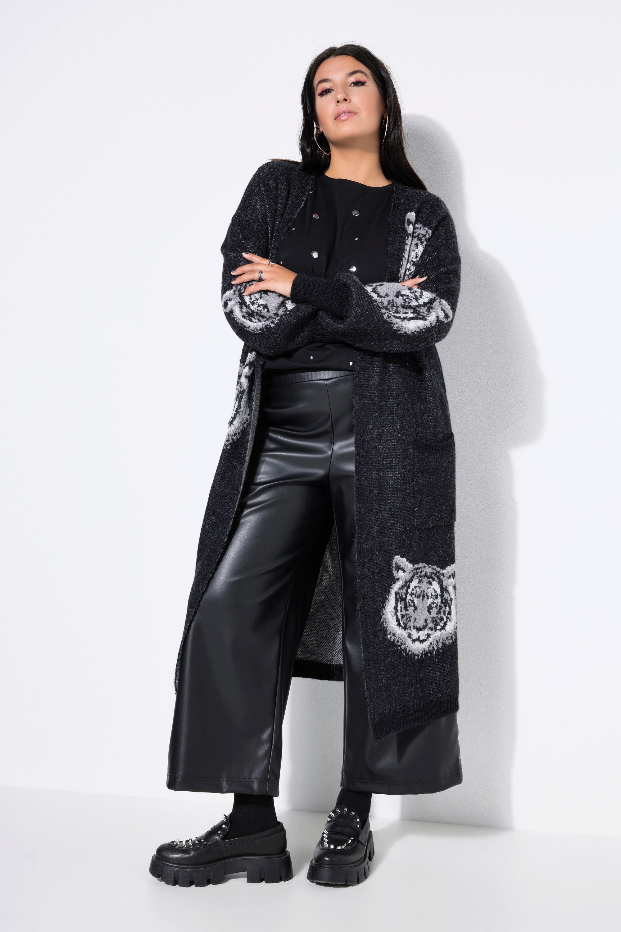 Studio Untold Strickjacke Long-Strickjacke lang und günstig online kaufen