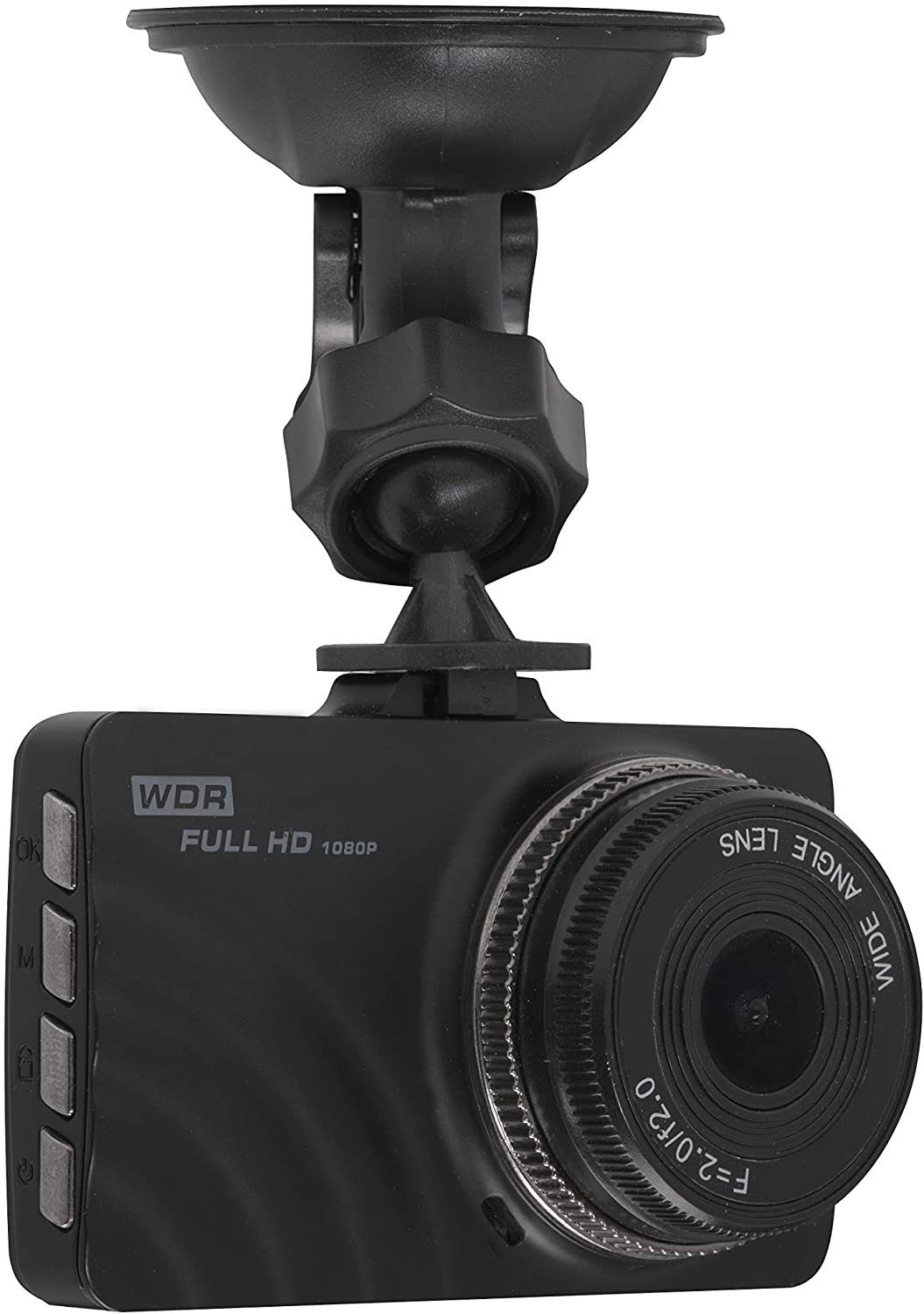 Mikrofon Auto Kamera Schwarz DENVER (Full FULL-HD Display, 12 MPixel Dashcam Dashcam G-Sensor Denver HD)
