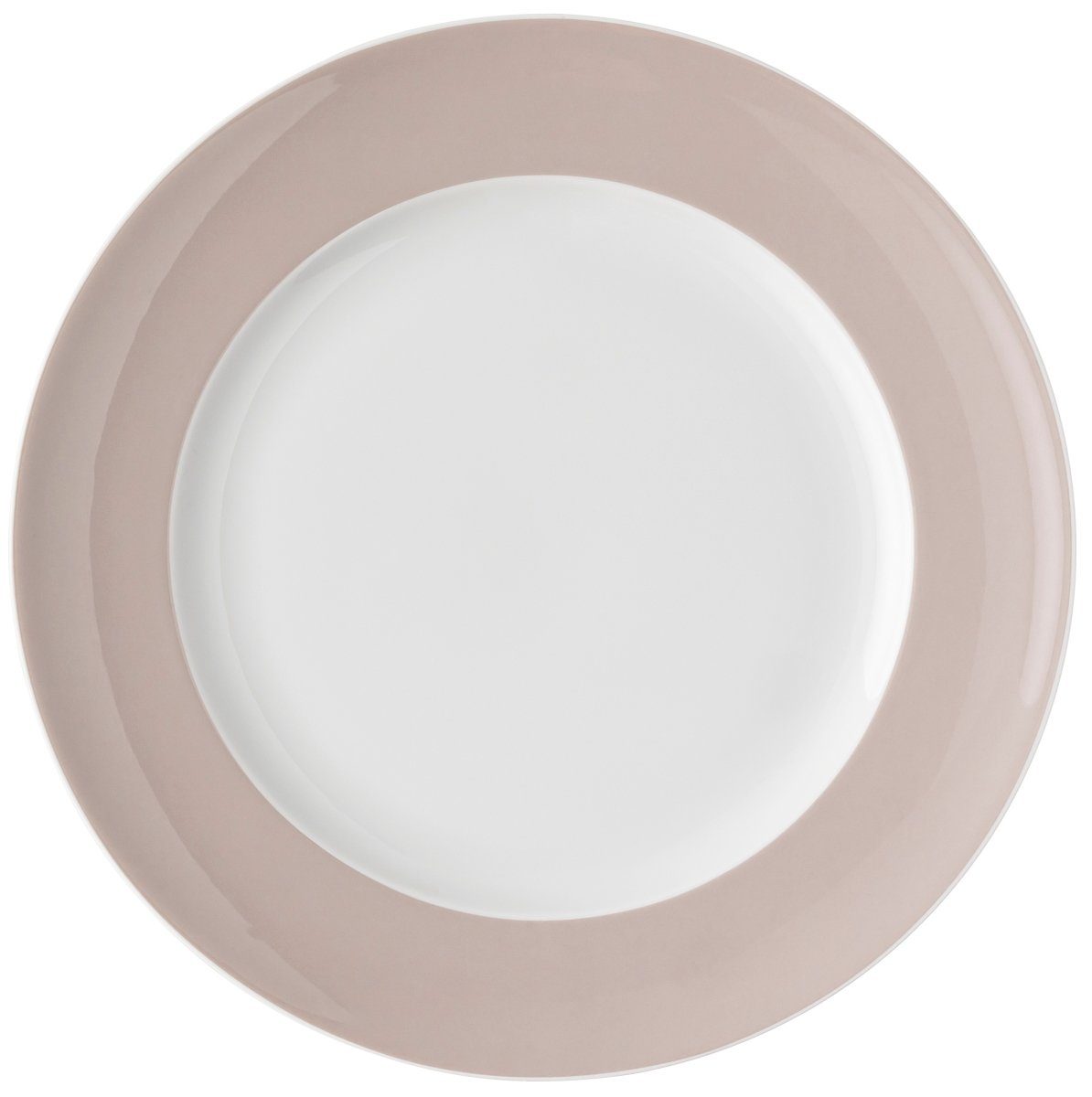 HFBOBP Einweg-Pappteller Rosa - 48 Stück Gewellte Dessertteller 17,8cm