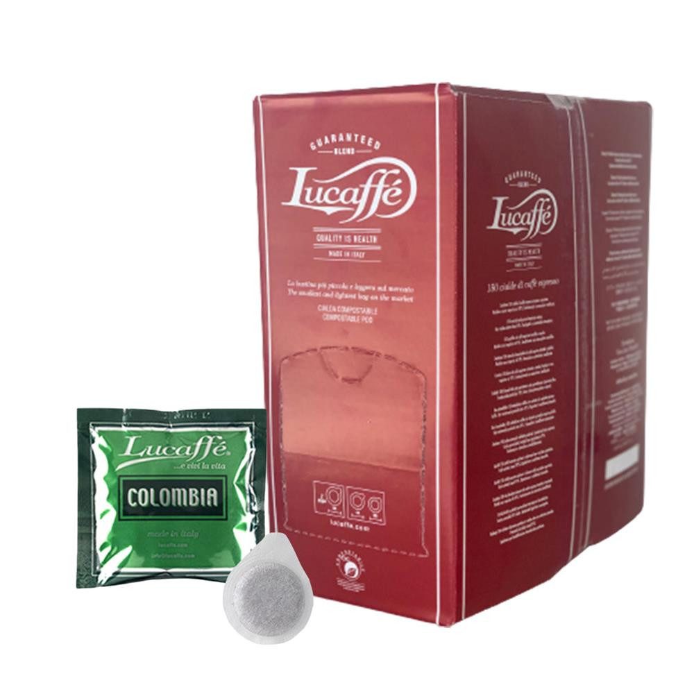 Lucaffé Kaffee COLOMBIA 44mm ESE System Pads 150 Stück Kaffeepads, 150 x 6 g, mild, cremig, ausgewogen