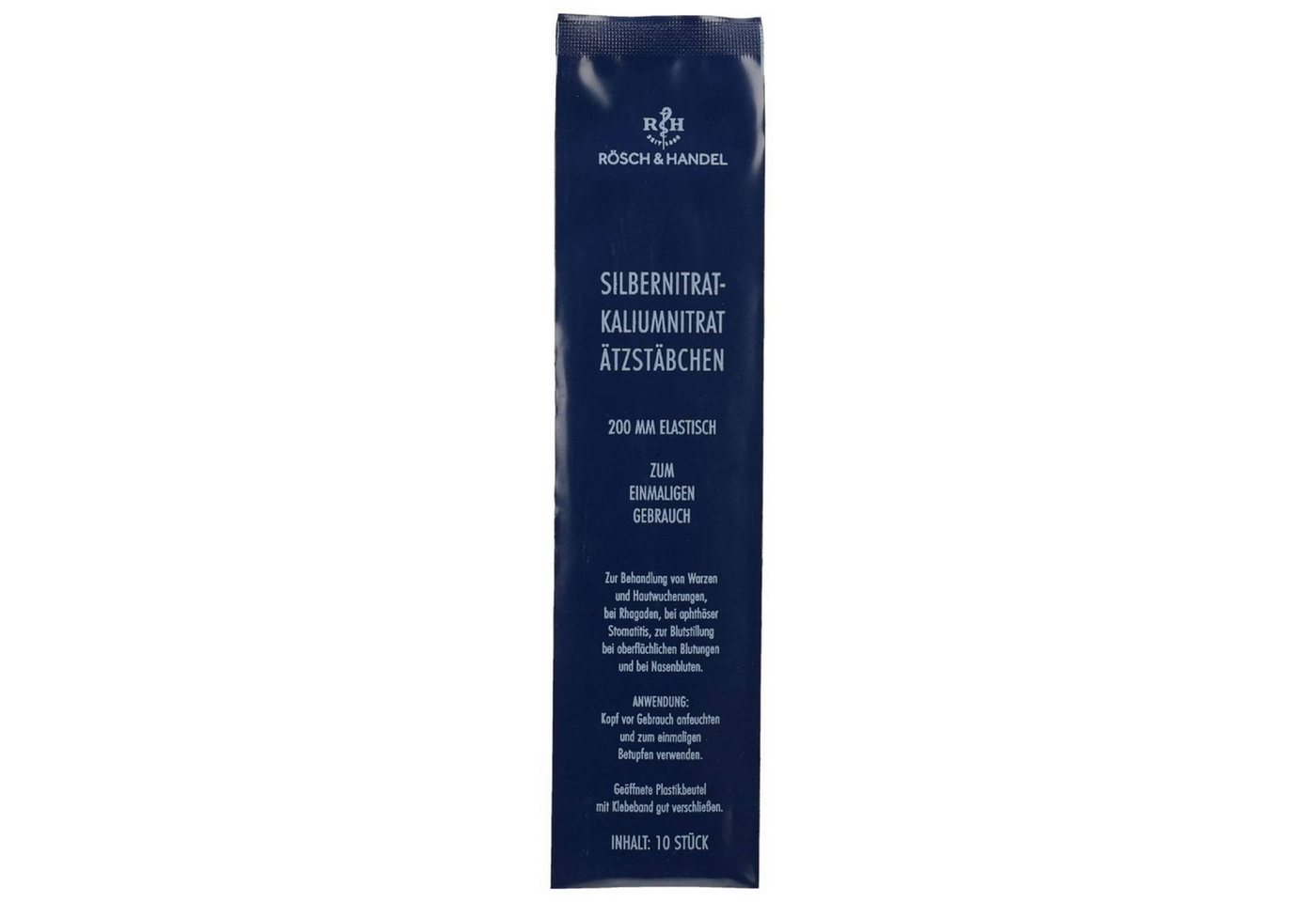 BANO Healthcare GmbH Warzen-Behandlungsstift Silbernitrat Ätzstäbchen 200 mm 10 Stück