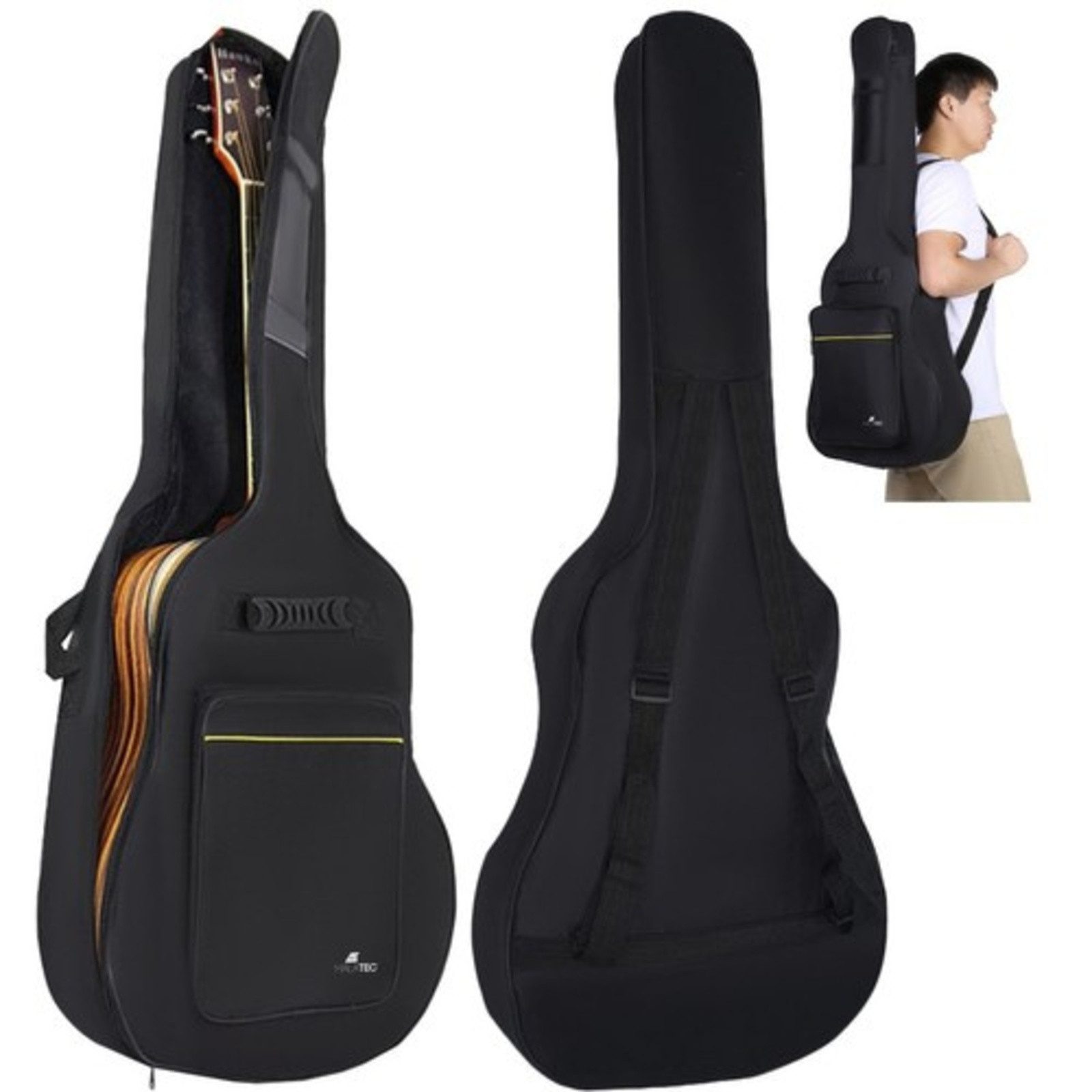 MALATEC Gitarrentasche Gitarrenkoffer mit Tragegurt (Spar-Set, 1-tlg., bequ günstig online kaufen