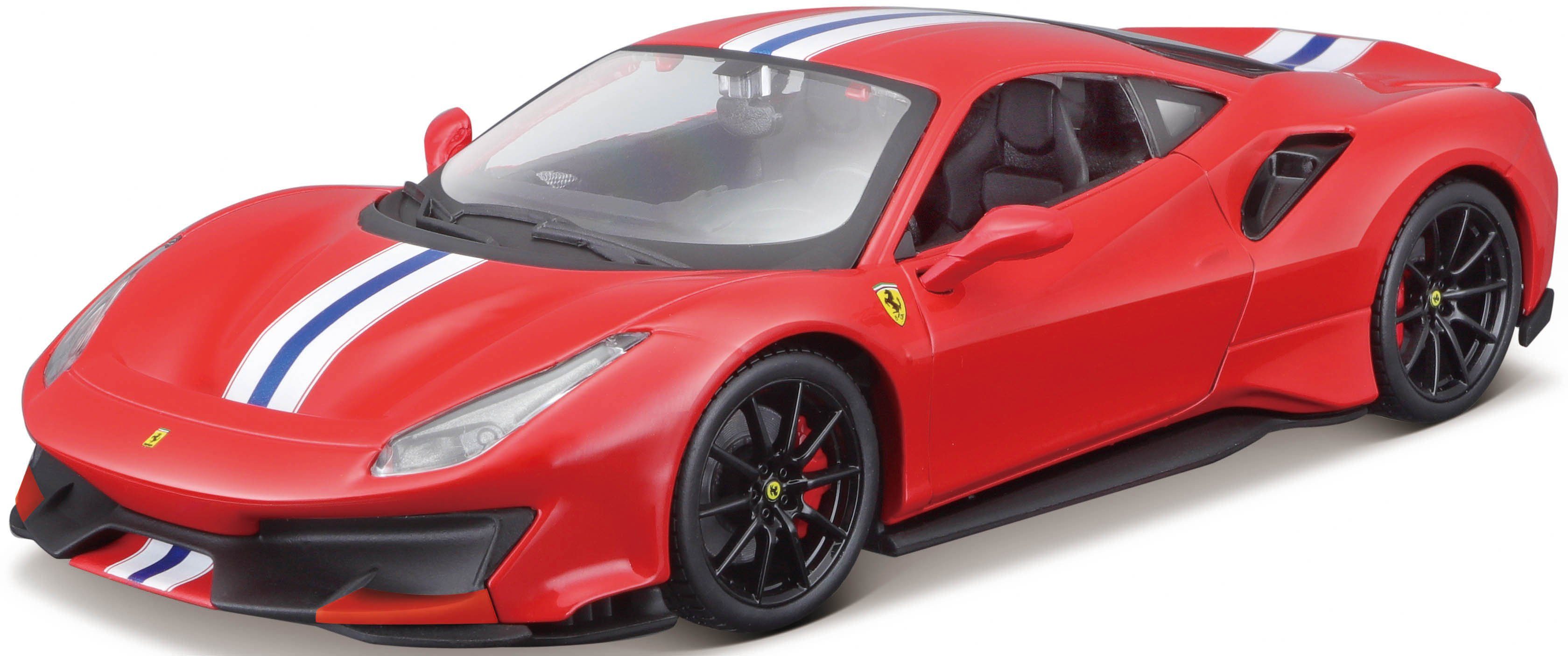Image of Bburago Sammlerauto »Ferrari 488 Pista 2018«, Maßstab 1:24