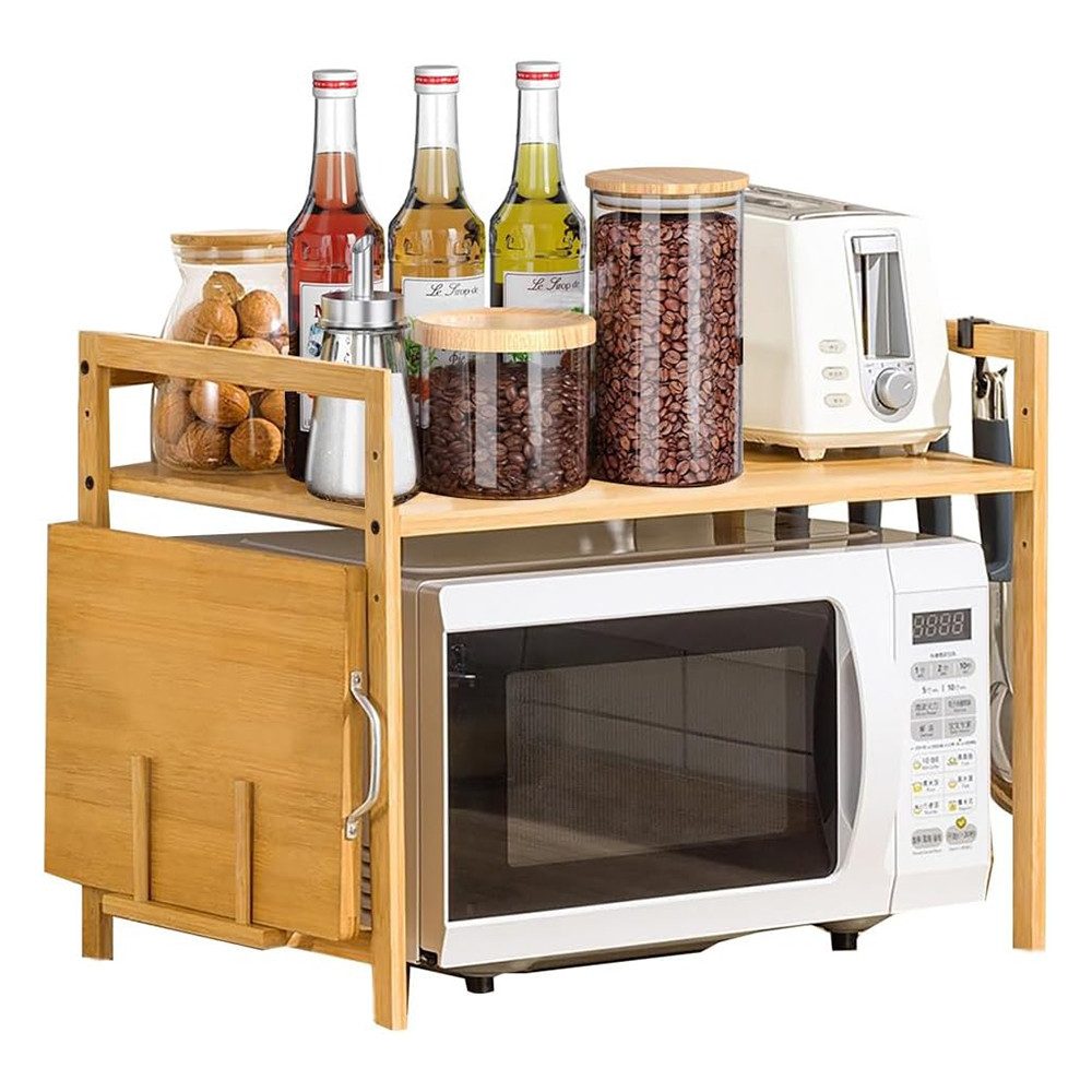 NUODWELL Regalelement Mikrowellen Regal, Microwave Stand mit Schneidebretts günstig online kaufen