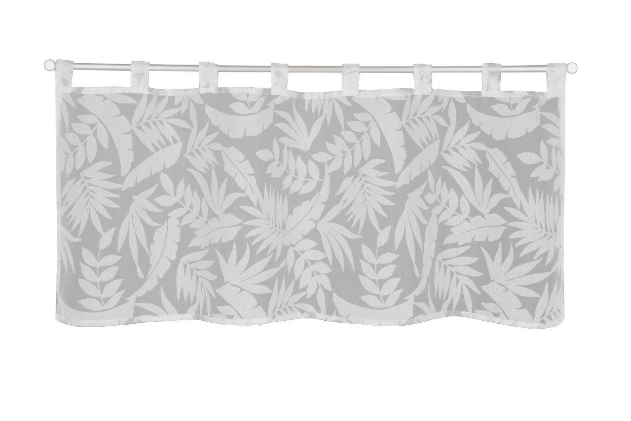 Neusser Collection Gardine Neusser Collection Schlaufenpanneau Calista weiß