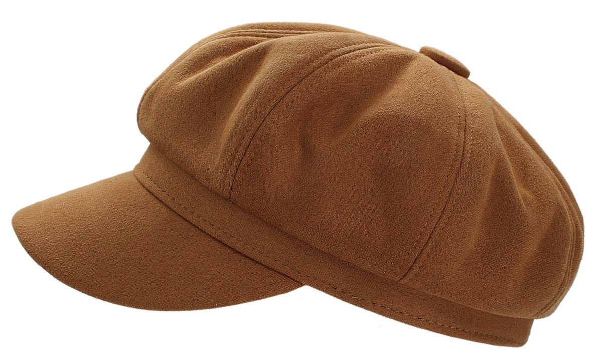 dy_mode Ballonmütze Ballonmütze Damen Schirmmütze Kappe mit Schirm Barett M günstig online kaufen