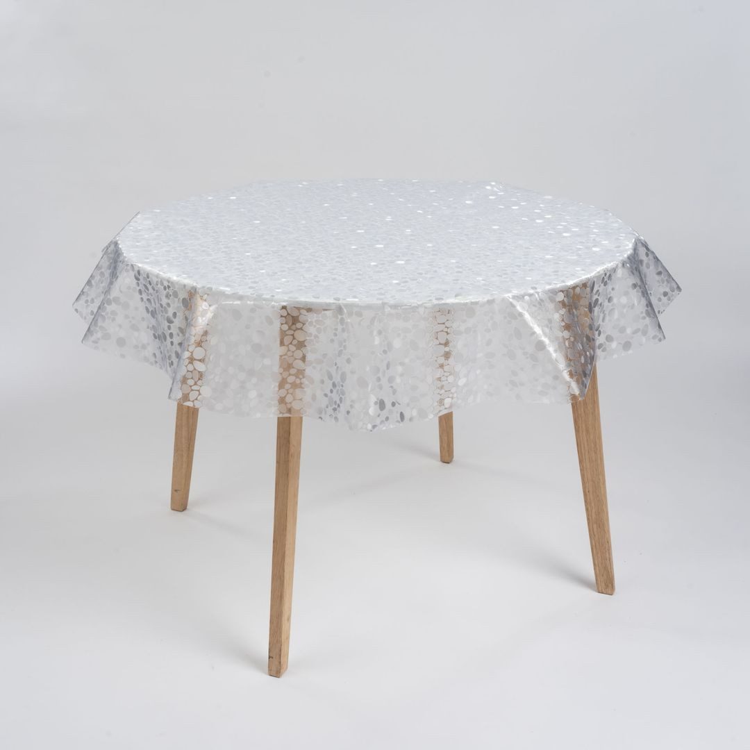 laro Tischdecke Tischdecke rund transparent – günstig online kaufen