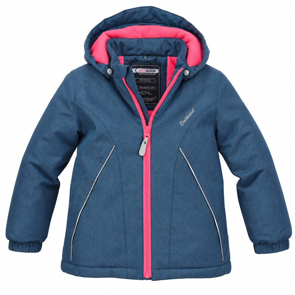Outburst Funktionsjacke Outburst Mädchen Funktionsjacke Jacke Fleecefutter denim meliert (kein Set)