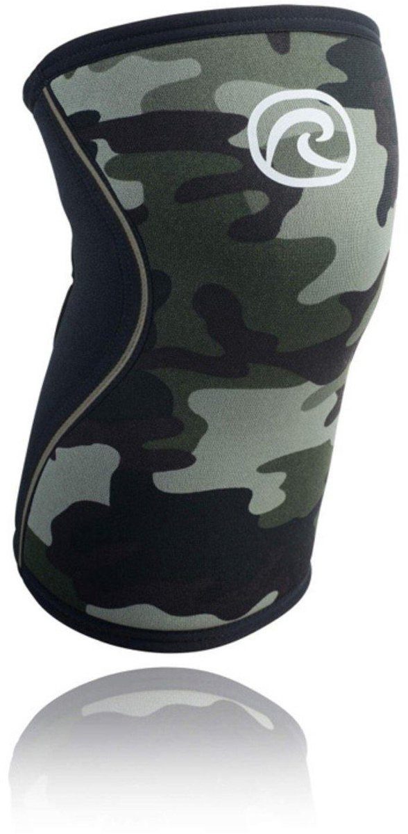 REHBAND Bandage RX Kniebrace 5 mm Camo Schwarz S (1-tlg)