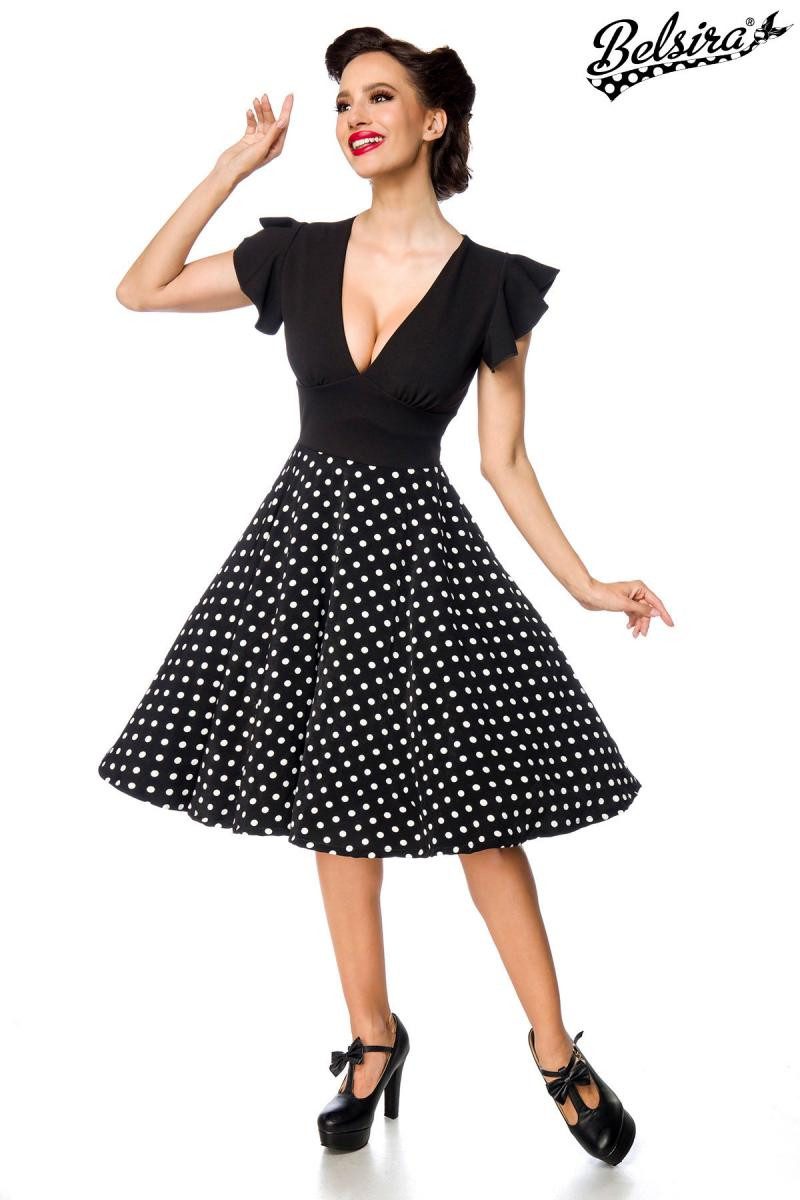 Trachtenkleid Belsira - elegantes Retrokleid - (2XL,3XL,4XL,L,M,S)