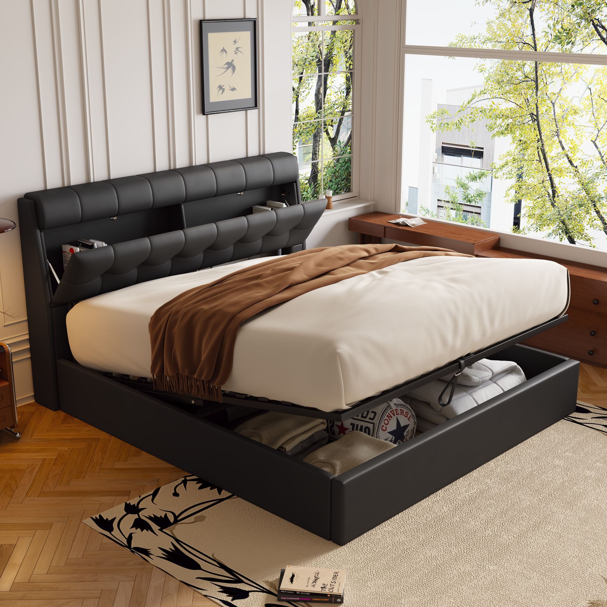 STILVORA Polsterbett 140×200 Polsterbett Funktionsbett mit günstig online kaufen