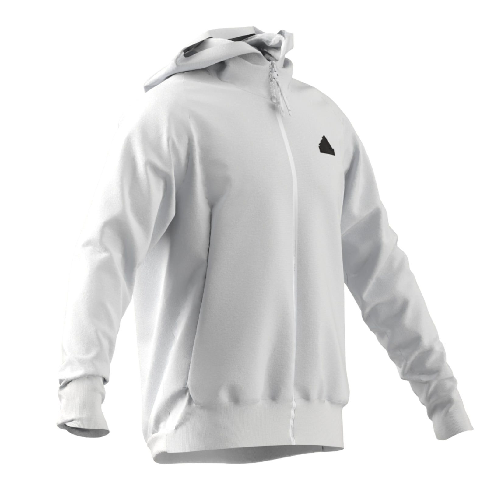 adidas Performance Trainingsjacke Z.N.E. Woven Zip-Hoodie weiss Herren
