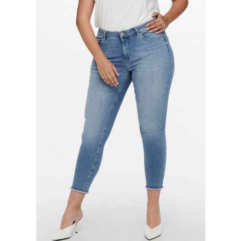 ONLY CARMAKOMA Skinny-fit-Jeans CARWILLY REG SK ANK DNM REA1467 NOOS