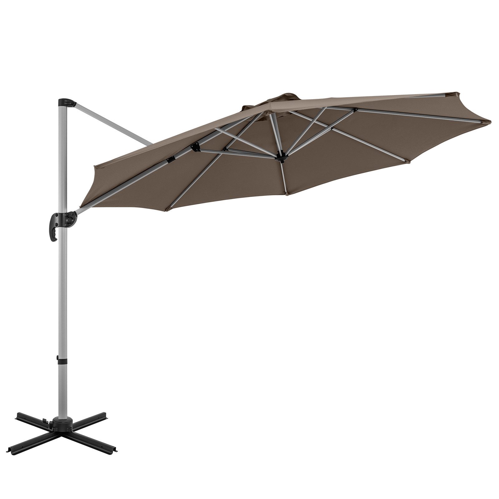 COSTWAY Sonnenschirm, Ø 330 cm, um günstig online kaufen