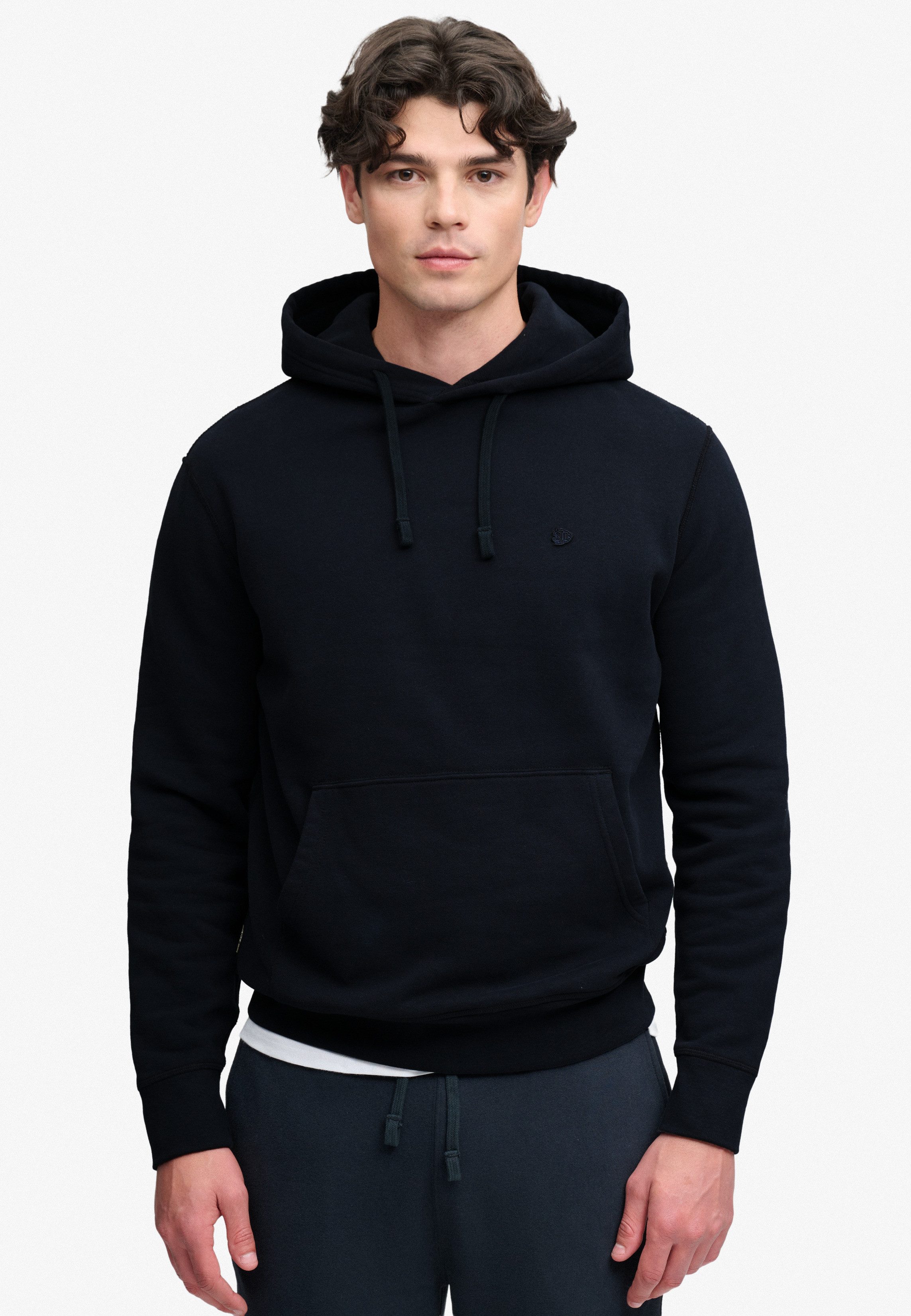Superdry Kapuzensweatshirt ESSENTIAL SDCO LOGO HOOD Baumwollmischung, regular fit