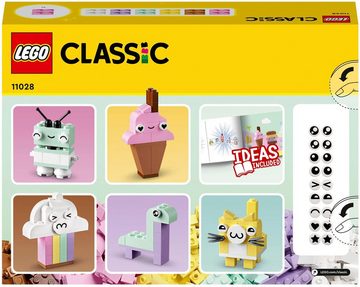 LEGO® Konstruktionsspielsteine Pastell Kreativ-Bauset (11028), LEGO® Classic, (333 St)