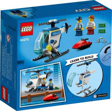 LEGO® Konstruktionsspielsteine LEGO City 4+ Polizeihubschrauber, (51 St)