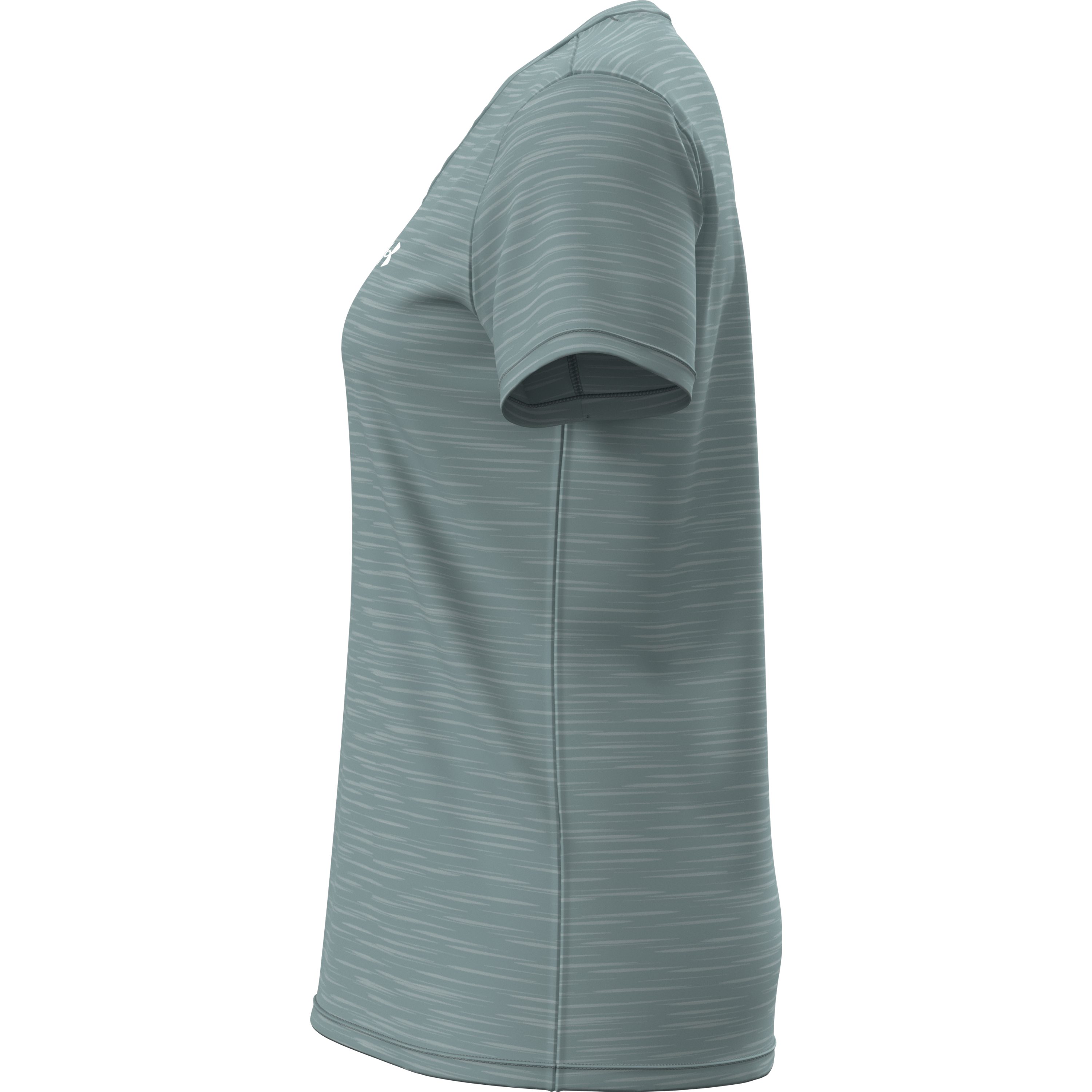 Under Armour® Trainingsshirt TECH SSV- TWIST Kurzarm, atmungsaktiv, schnell trocknend, mit V-Ausschnitt