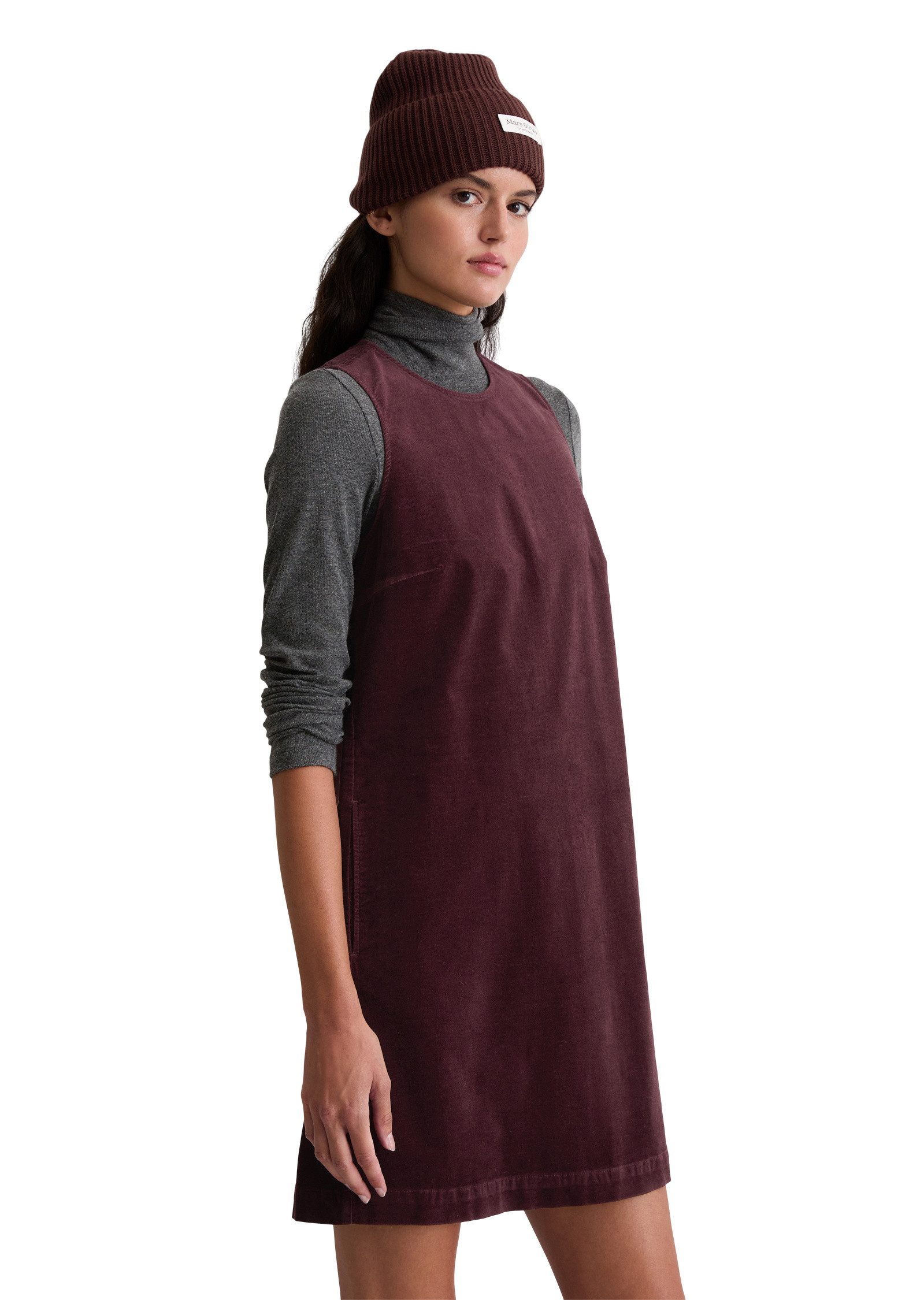 Marc O'Polo Minikleid aus Organic-Cotton-Viskose-Stretch