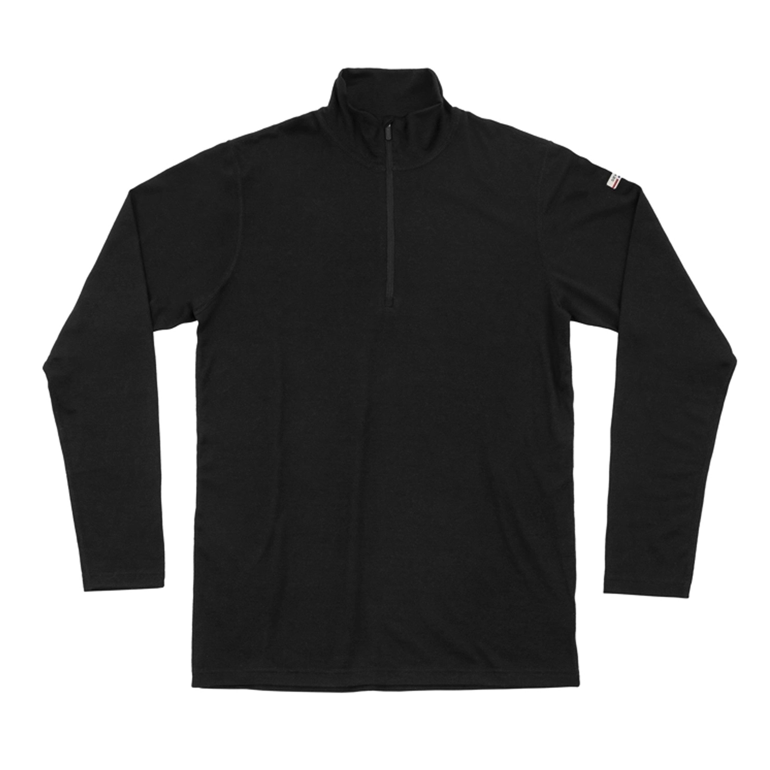 Devold Langarmshirt DEVOLD Breeze Plus Merino 200 ZIP Neck Man - Merinowolle Herren