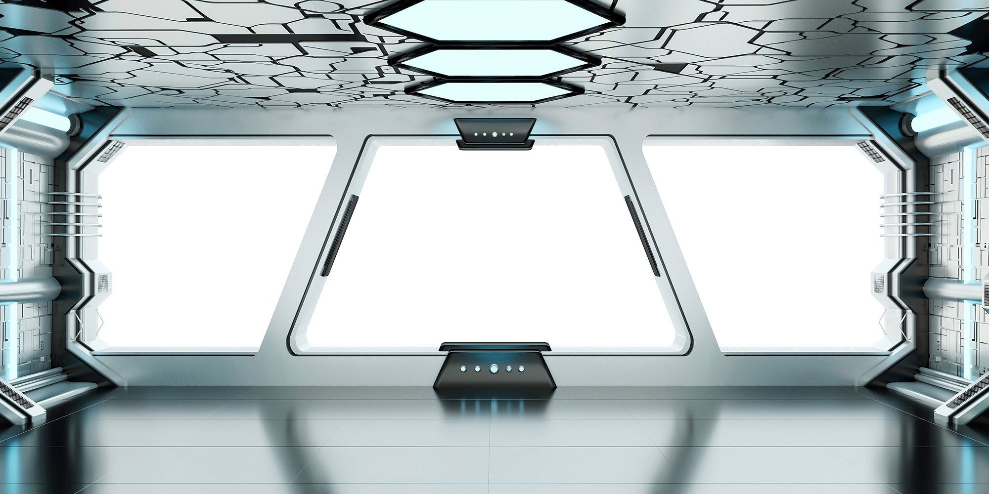 Architects Paper Fototapete Spaceship, (Set, 5 St), Vlies, Wand, Schräge