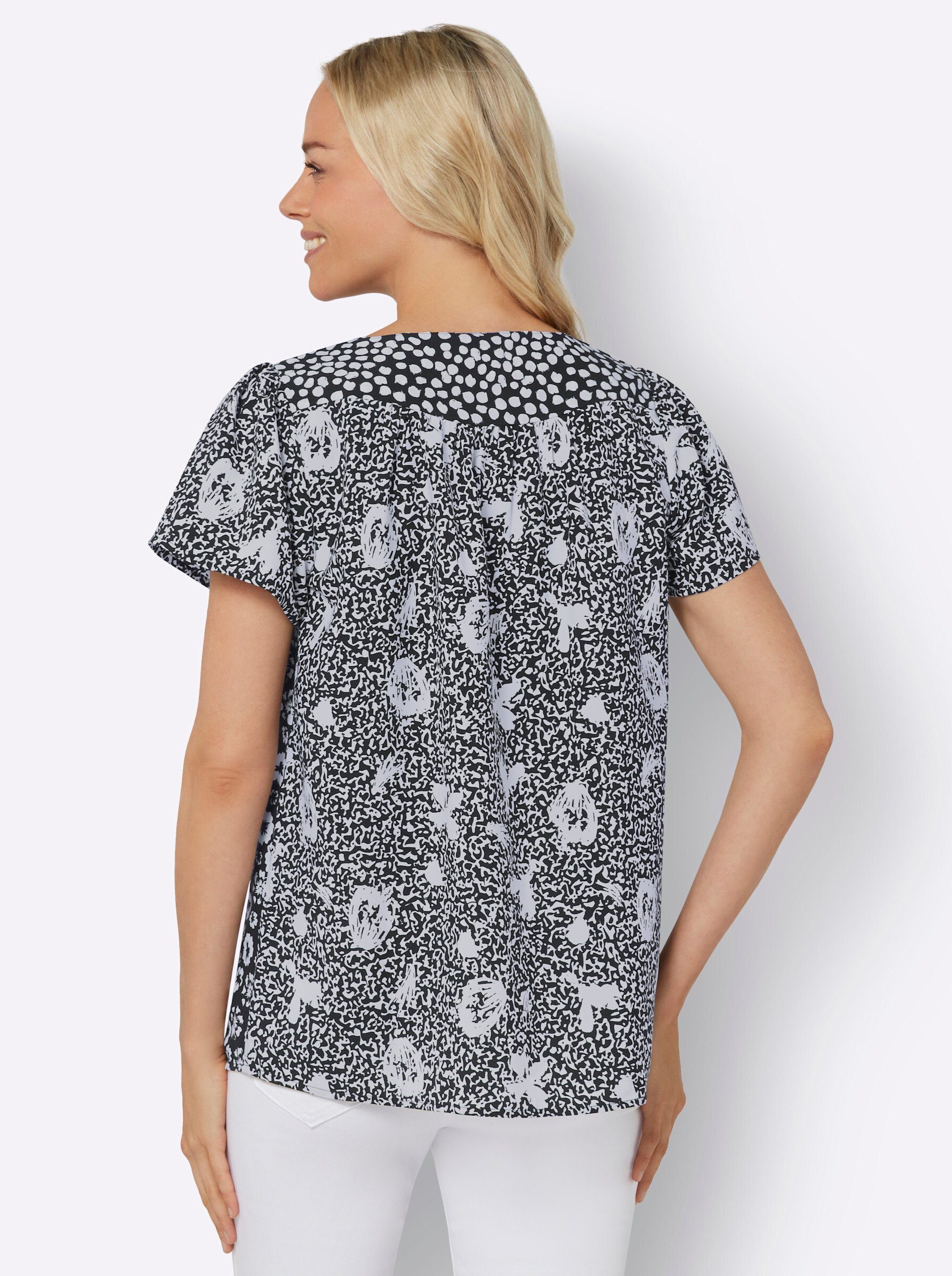 Sieh an! Klassische Bluse Schlupfbluse günstig online kaufen