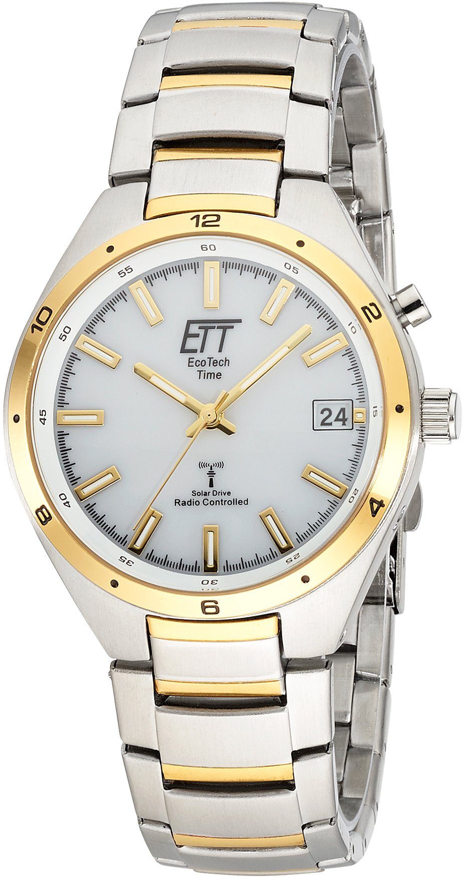 ETT Funkuhr Altai EGS-11443-11M, Armbanduhr, Herrenuhr, Datum, Solar günstig online kaufen