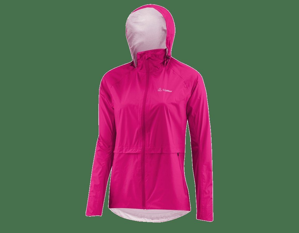 Regenjacke W JACKET WITH HOOD CF WPM POCK