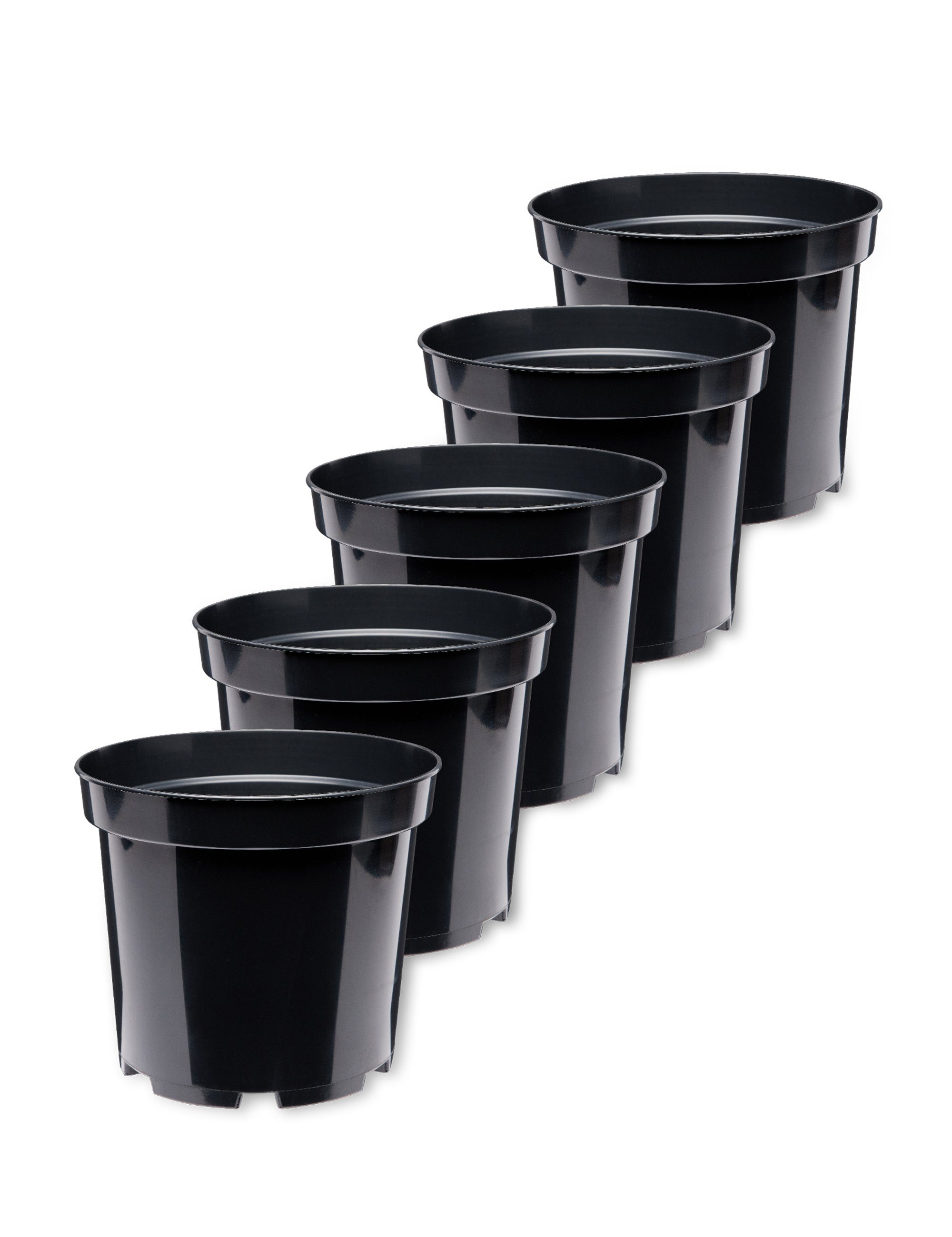 Garronda Blumentopf Blumentopf Kunststoff rund Pflanztopf Kräutertopf Anzuc günstig online kaufen