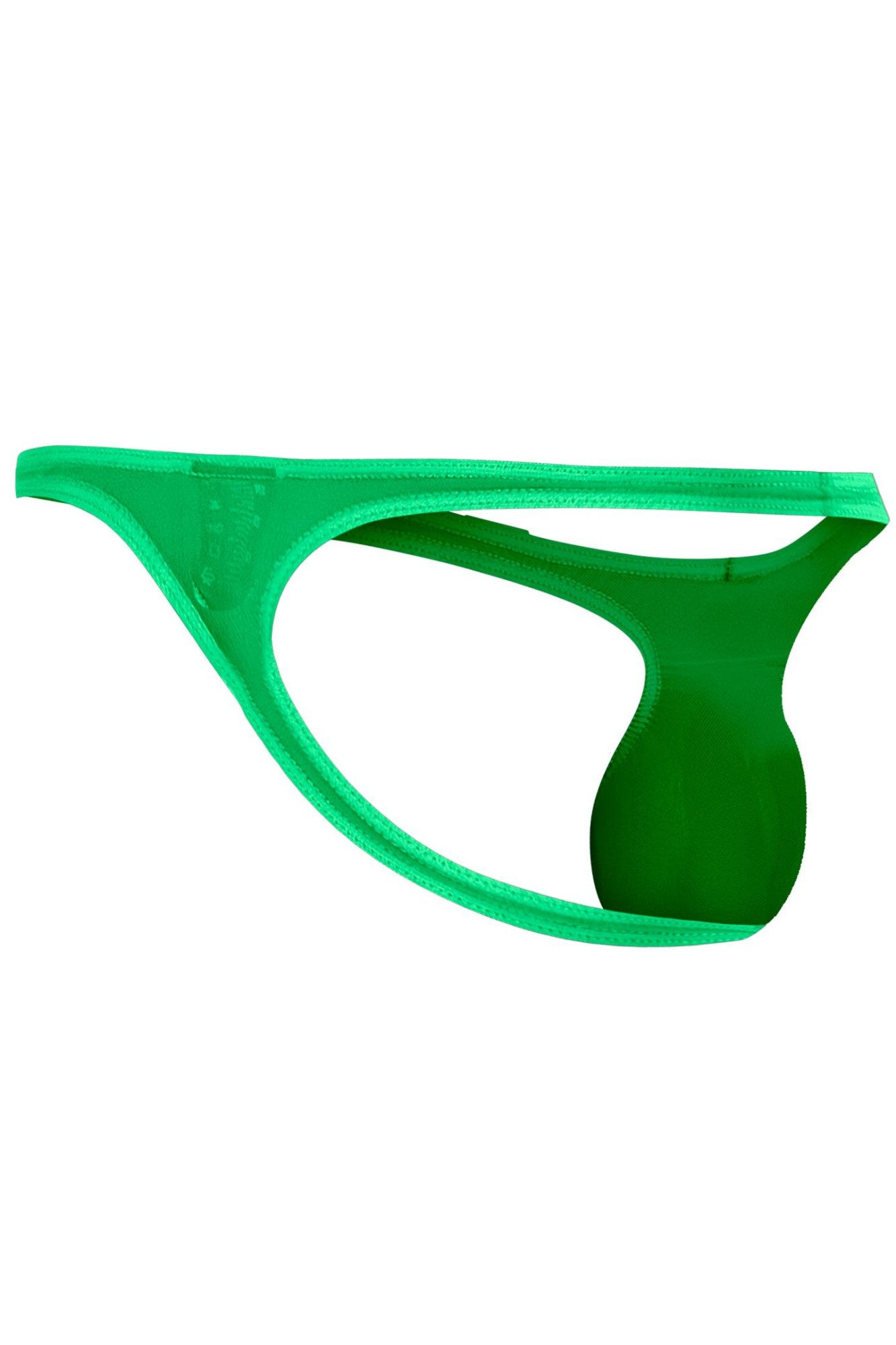 CUT4MEN String Grüner Herren Netz String knapp geschnitten transparenter weicher Männ