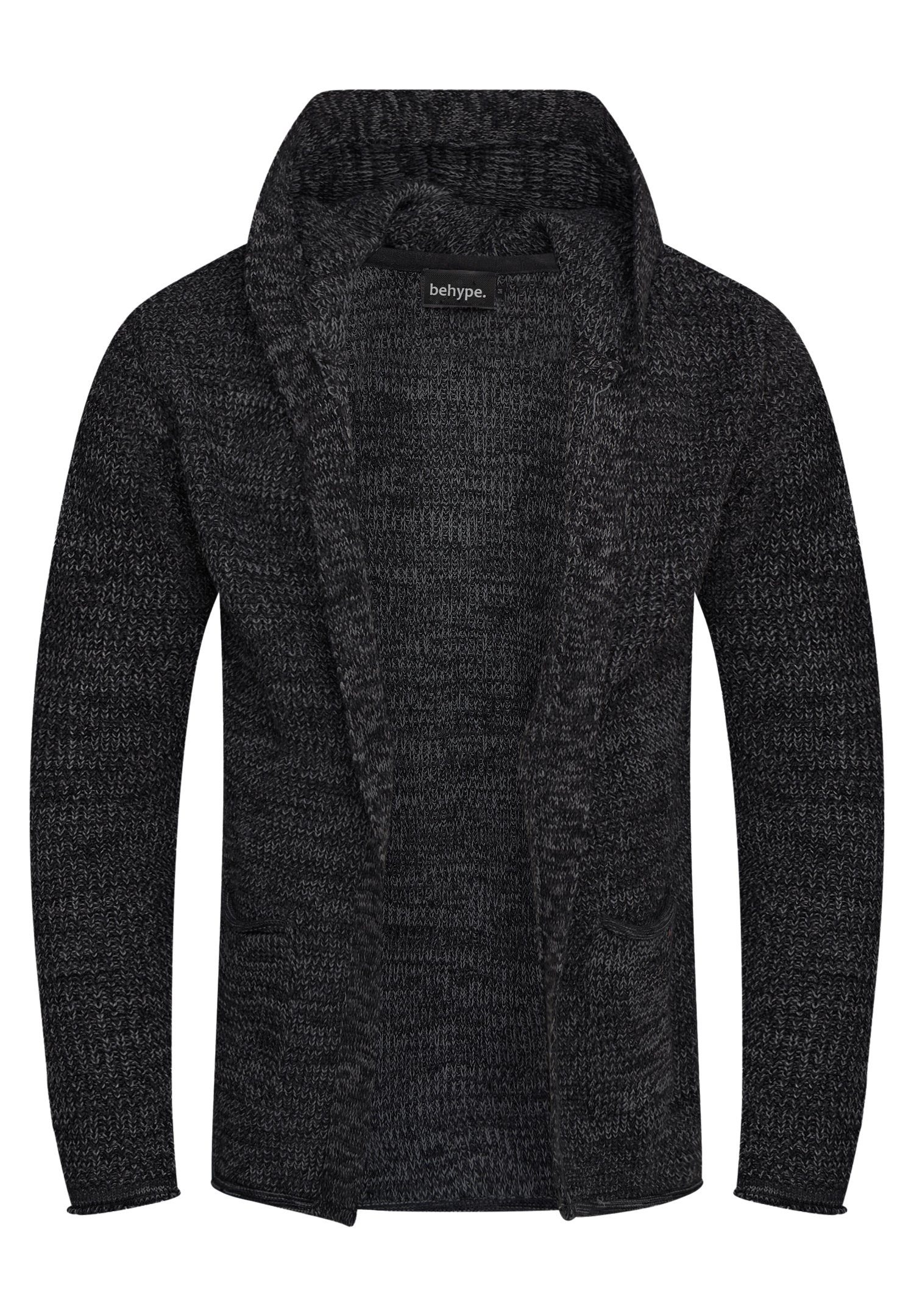 behype Strickjacke NELIAN im Grobstrick-Stil